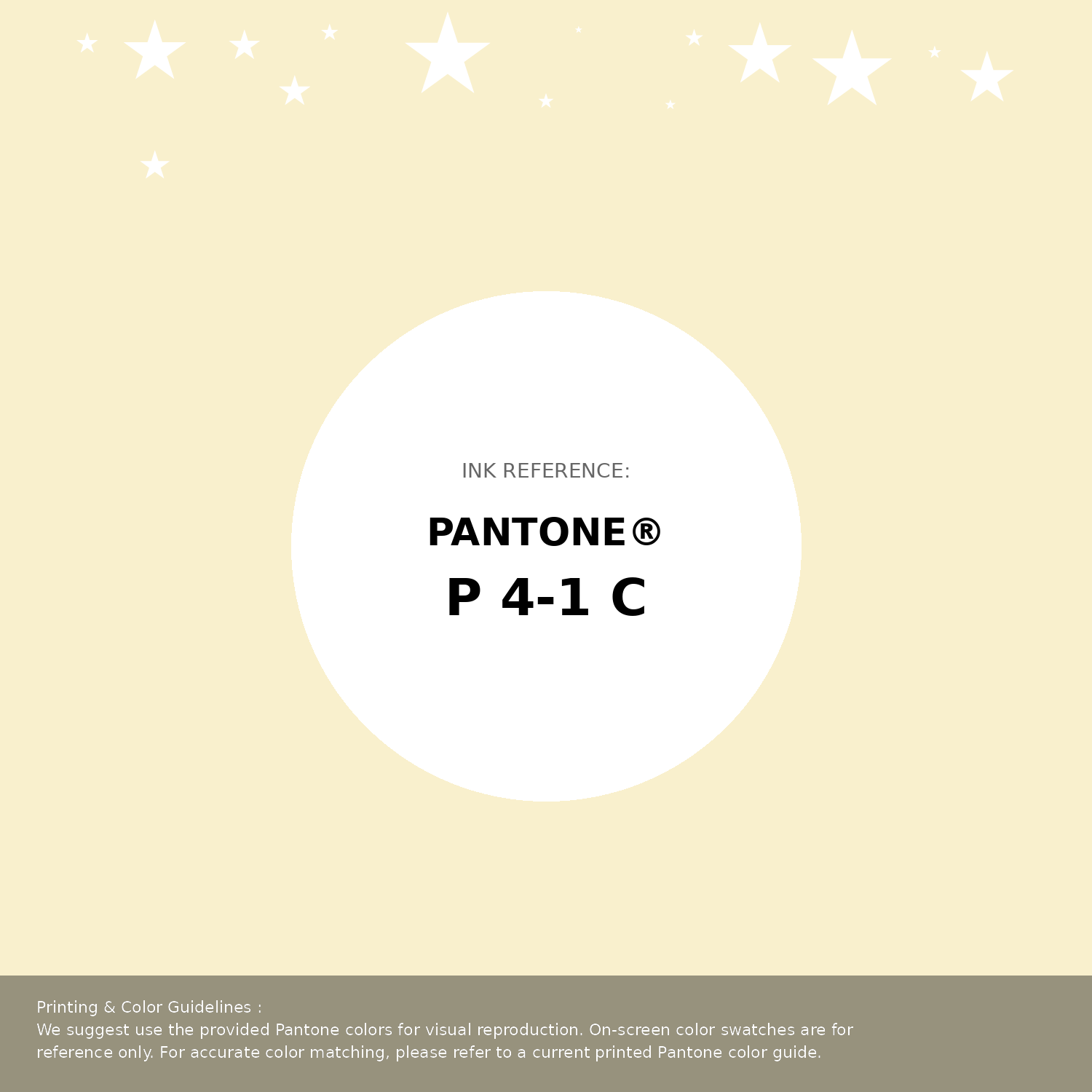 Beautiful Pantone swatch artwork featuring Pantone P 4-1 C Color | Hex color Code #f9f0cd. Professional color swatch design perfect for designers and color enthusiasts. #pantone #colorswatch #designresource #f9f0cd