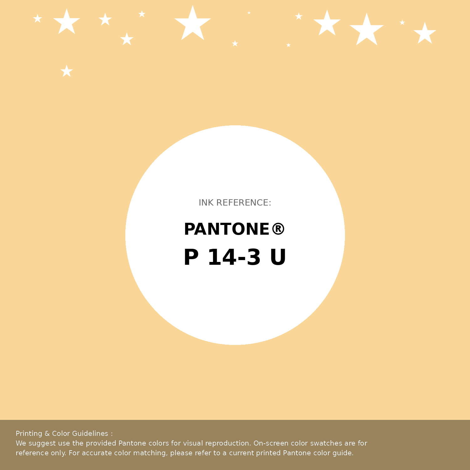 Beautiful Pantone swatch artwork featuring Pantone P 14-3 U Color | Hex color Code #fad798. Professional color swatch design perfect for designers and color enthusiasts. #pantone #colorswatch #designresource #fad798