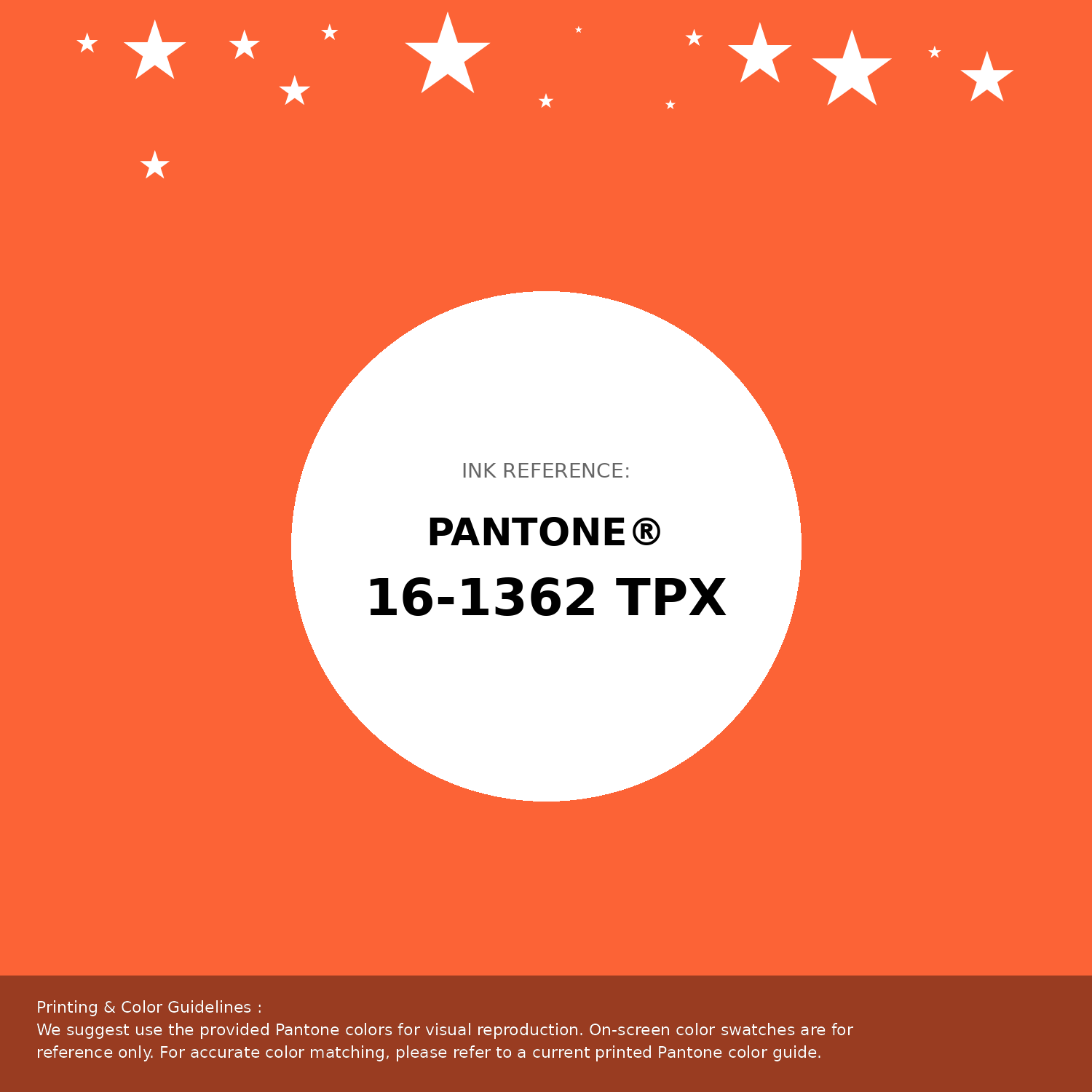Hex Color #fc6336 | Printing Match PANTONE 16-1362 TPX | Color