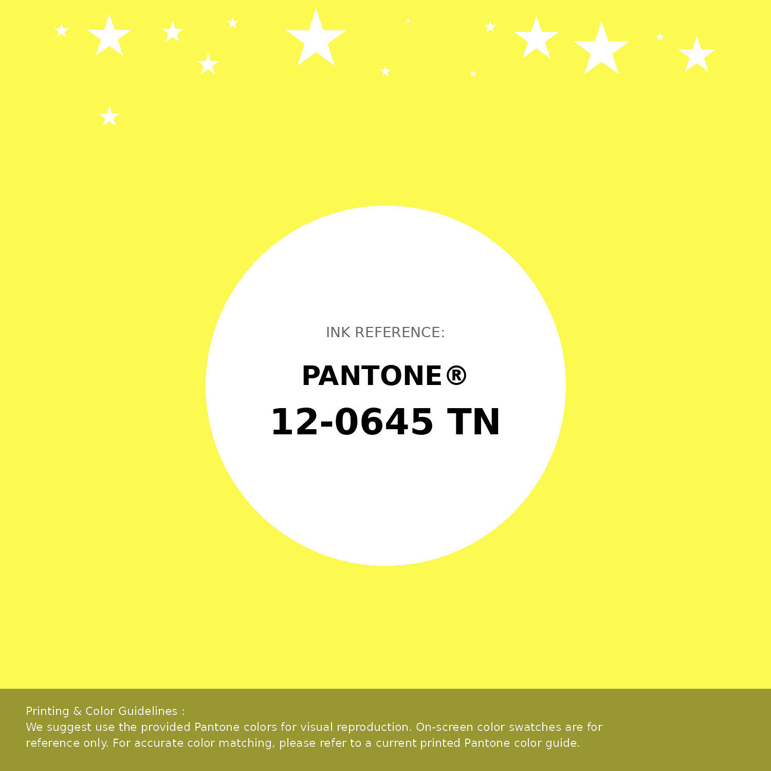 Beautiful Pantone swatch artwork featuring Pantone 12-0645 Tn Lemon Tonic Color | Hex color Code #fcf951. Professional color swatch design perfect for designers and color enthusiasts. #pantone #colorswatch #designresource #fcf951