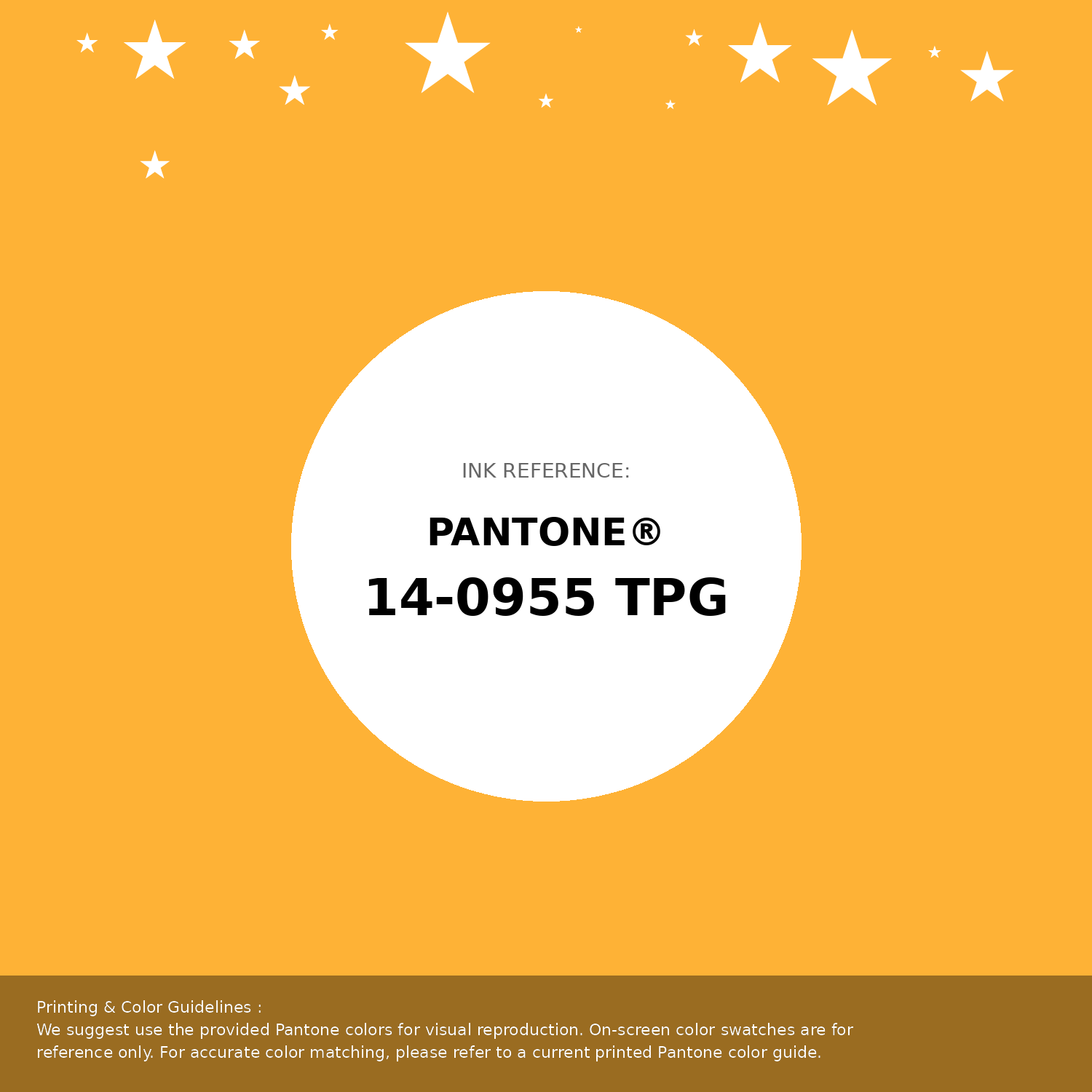Beautiful Pantone swatch artwork featuring Pantone 14-0955 Tpg Citrus Color | Hex color Code #feb236. Professional color swatch design perfect for designers and color enthusiasts. #pantone #colorswatch #designresource #feb236
