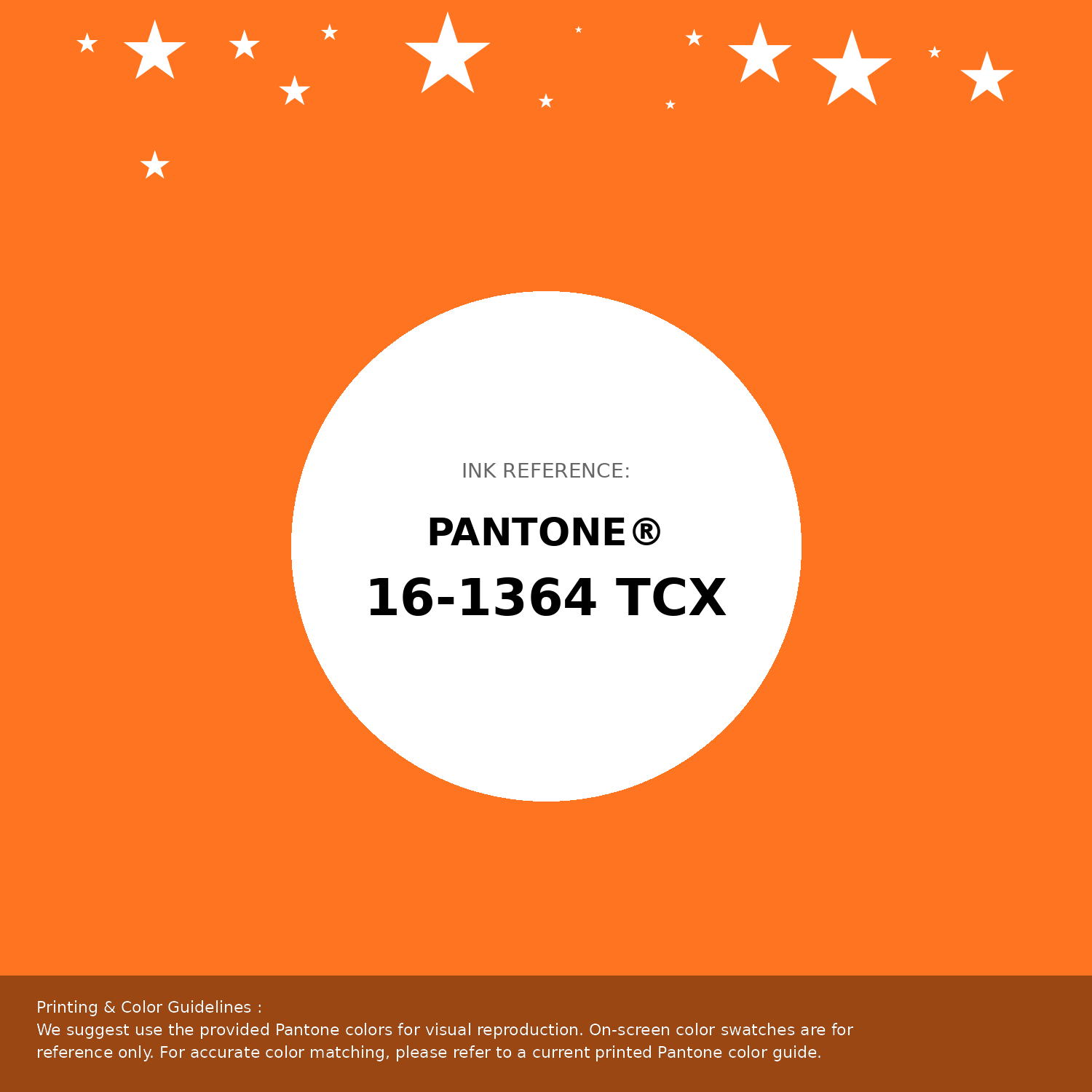 Hex Color #ff7420 | Pantone PANTONE 16-1364 TCX | Hsl | Rgb