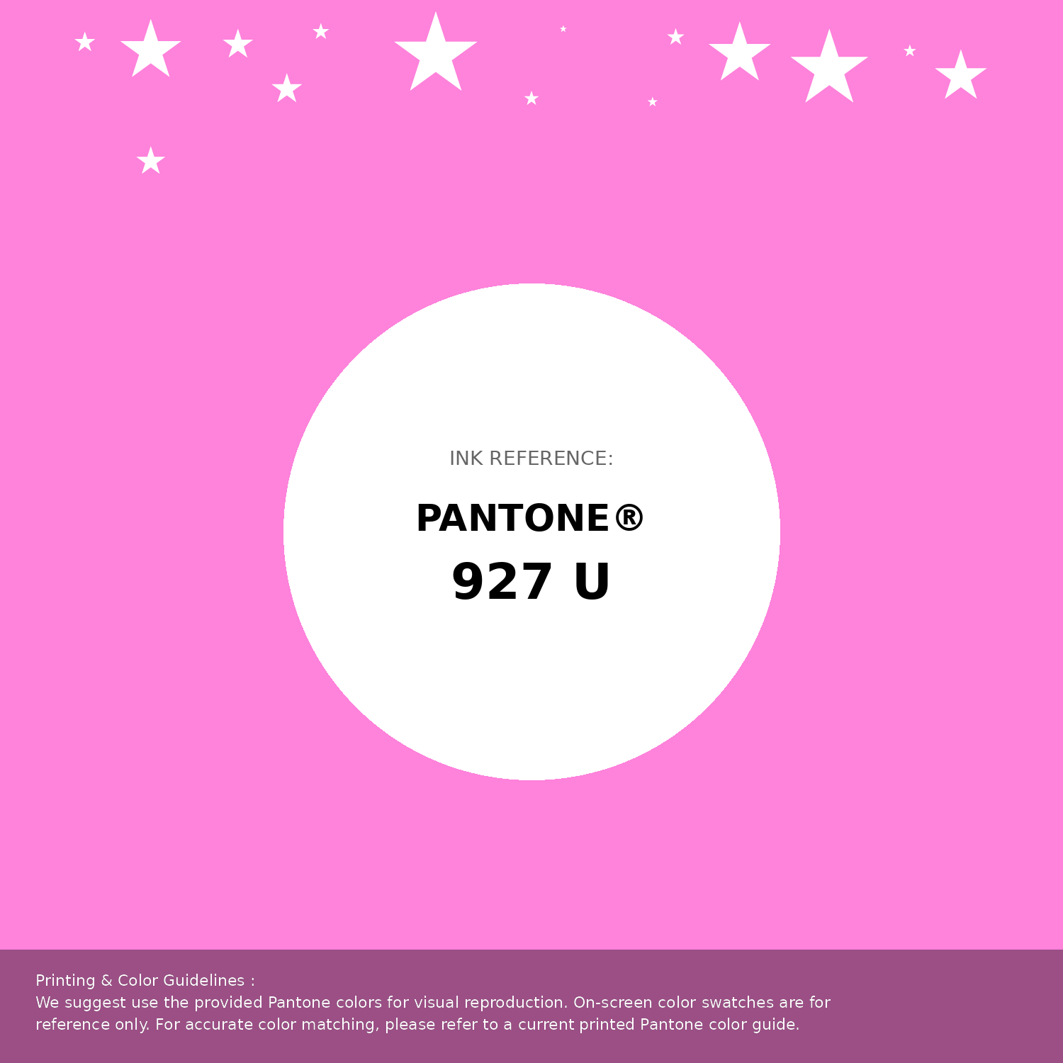 Beautiful Pantone swatch artwork featuring Pantone 927 U Color | Hex color Code #ff82db. Professional color swatch design perfect for designers and color enthusiasts. #pantone #colorswatch #designresource #ff82db