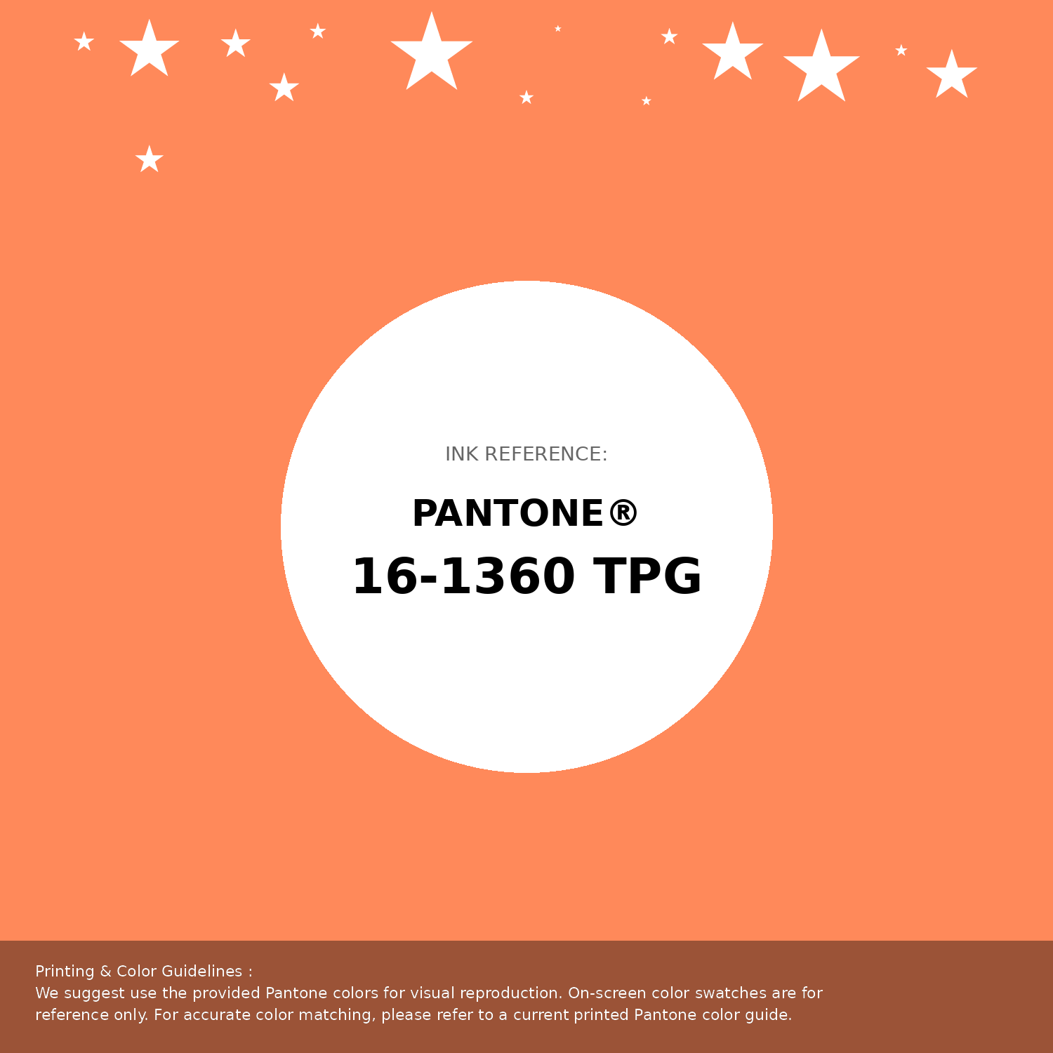Hex Color #ff895a | Printing Match PANTONE 16-1360 TPG | Color ...