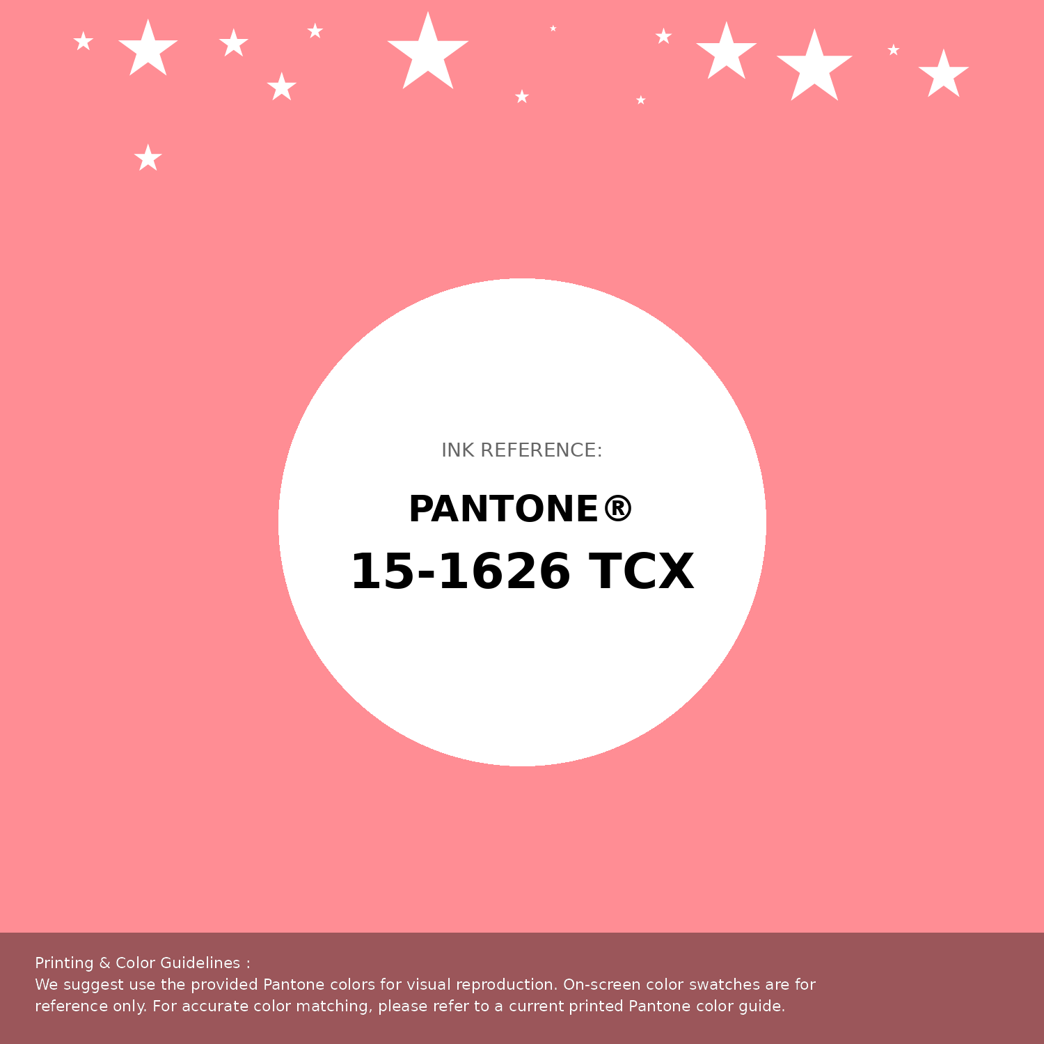 Beautiful Pantone swatch artwork featuring Pantone 15-1626 Tcx Salmon Rose Color | Hex color Code #ff8d94. Professional color swatch design perfect for designers and color enthusiasts. #pantone #colorswatch #designresource #ff8d94