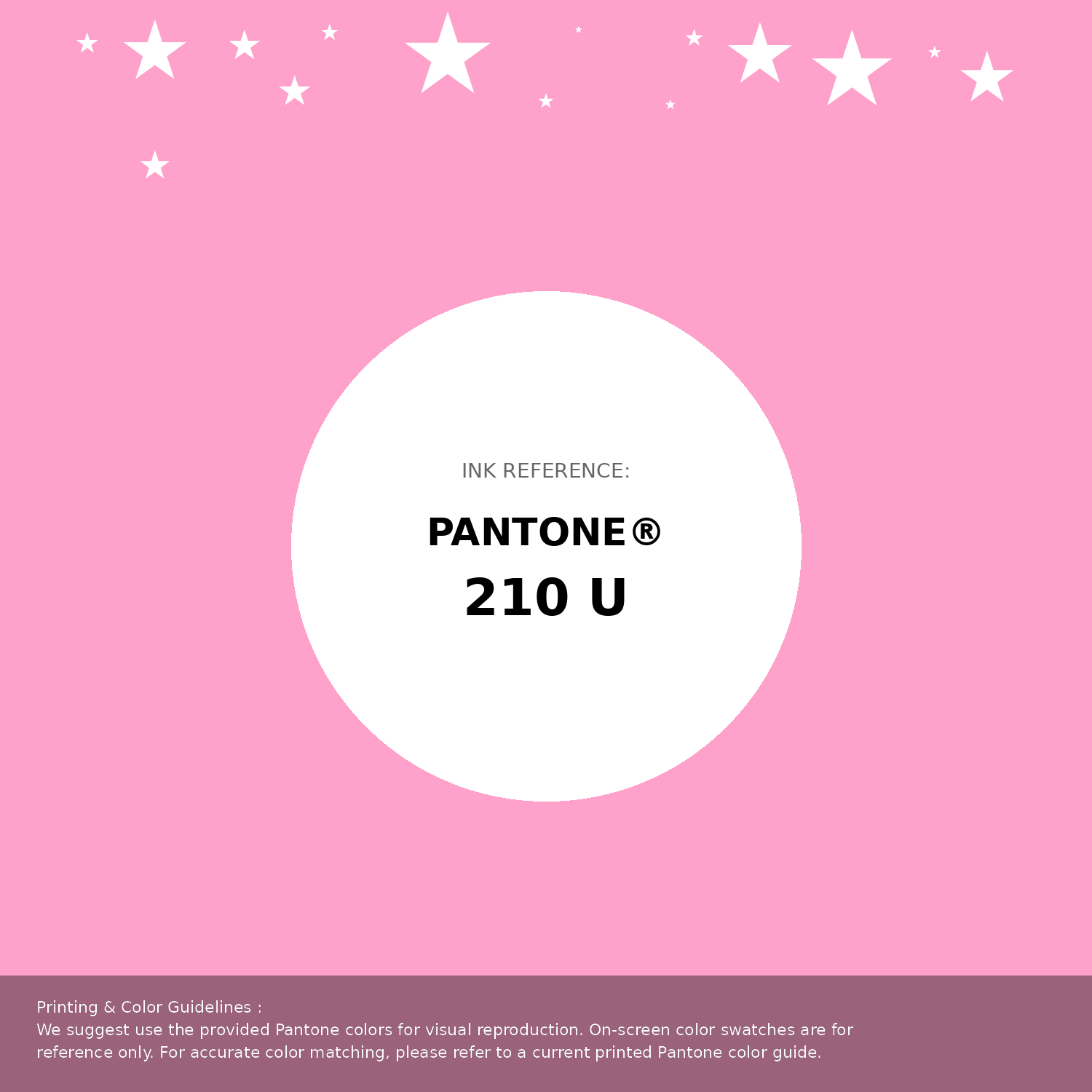Beautiful Pantone swatch artwork featuring Pantone 210 U Color | Hex color Code #ffa2cb. Professional color swatch design perfect for designers and color enthusiasts. #pantone #colorswatch #designresource #ffa2cb