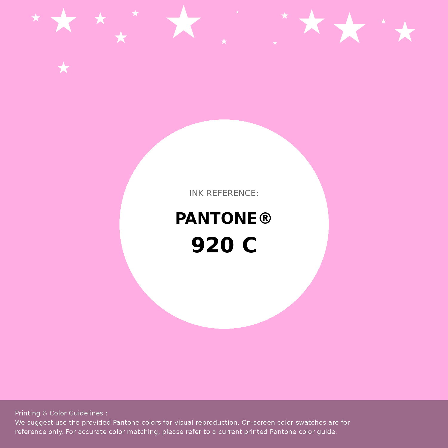 Beautiful Pantone swatch artwork featuring Pantone 920 C Color | Hex color Code #ffade3. Professional color swatch design perfect for designers and color enthusiasts. #pantone #colorswatch #designresource #ffade3