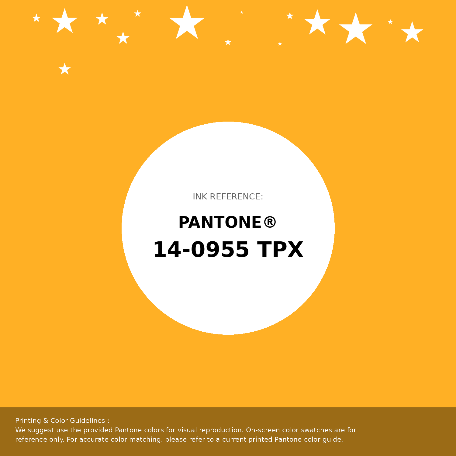 Hex Color #ffb025 | Printing Match PANTONE 14-0955 TPX | Color