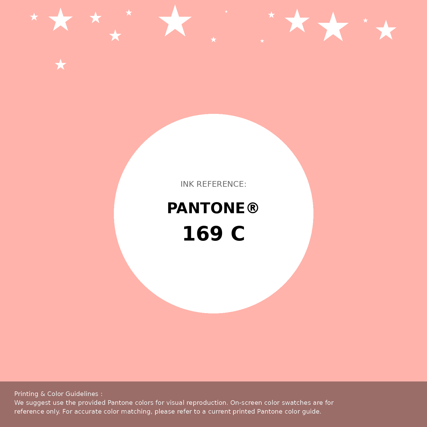 Beautiful Pantone swatch artwork featuring Pantone 169 C Color | Hex color Code #ffb3ab. Professional color swatch design perfect for designers and color enthusiasts. #pantone #colorswatch #designresource #ffb3ab