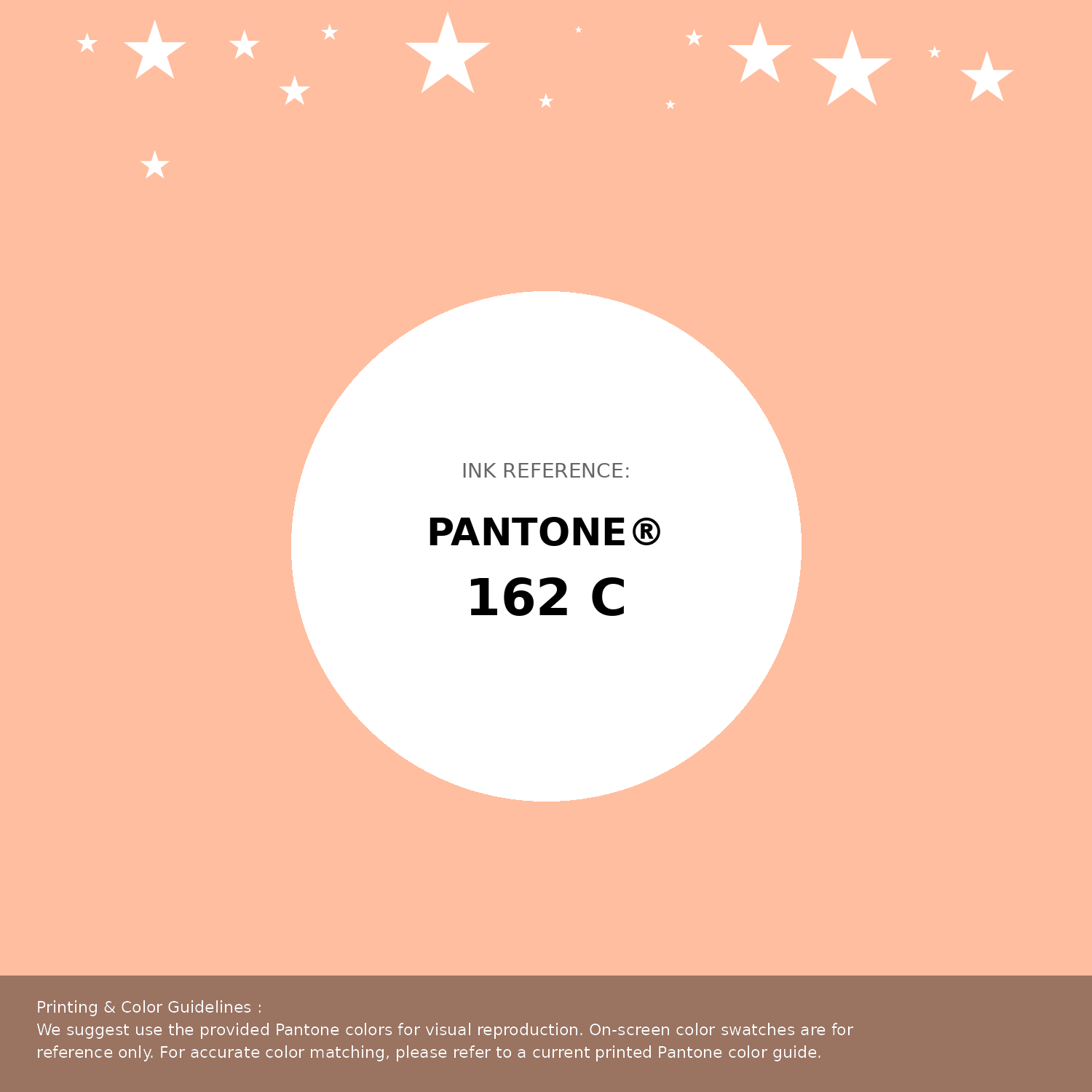 Beautiful Pantone swatch artwork featuring Pantone 162 C Color | Hex color Code #ffbe9f. Professional color swatch design perfect for designers and color enthusiasts. #pantone #colorswatch #designresource #ffbe9f