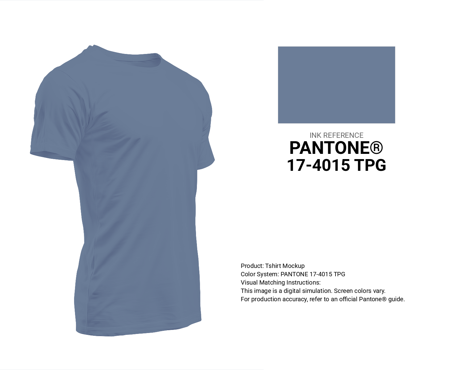 Hex Color #6b7d98 | Printing Match PANTONE 17-4015 TPG | Color ...
