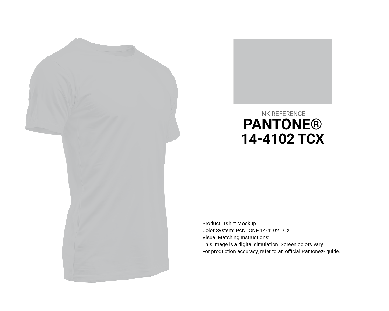 Hex Color #c5c6c7 | Printing Match PANTONE 14-4102 TCX | Color ...