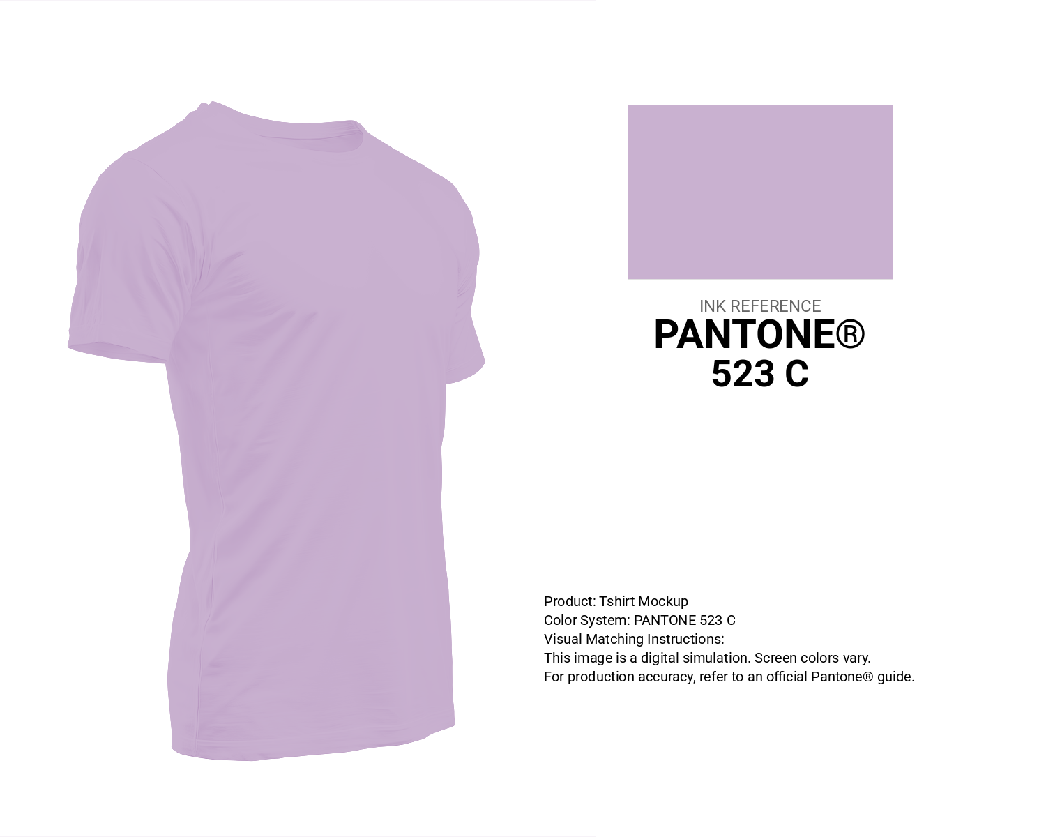 Hex Color #c9b1d0 | Printing Match PANTONE 523 C | Color