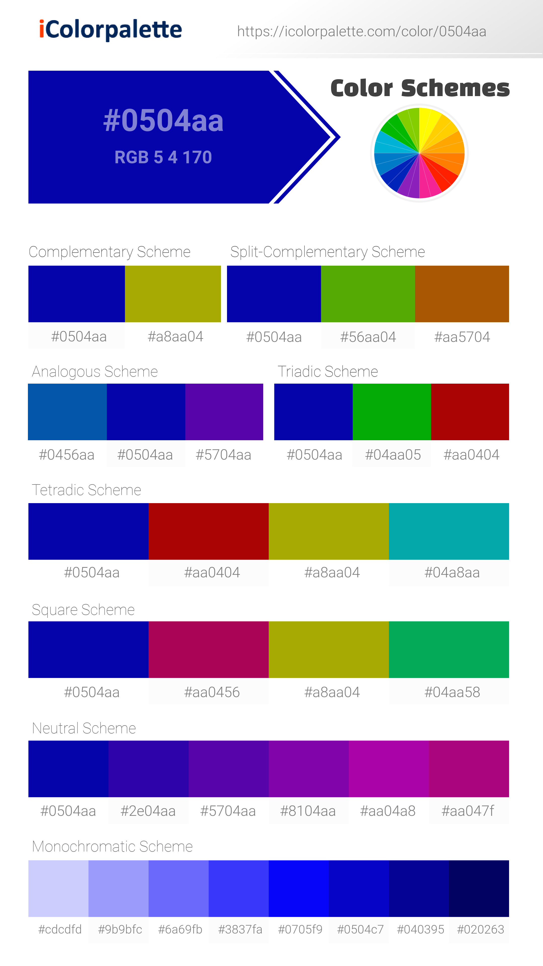 Blue Color, Codes and Facts – HTML Color Codes