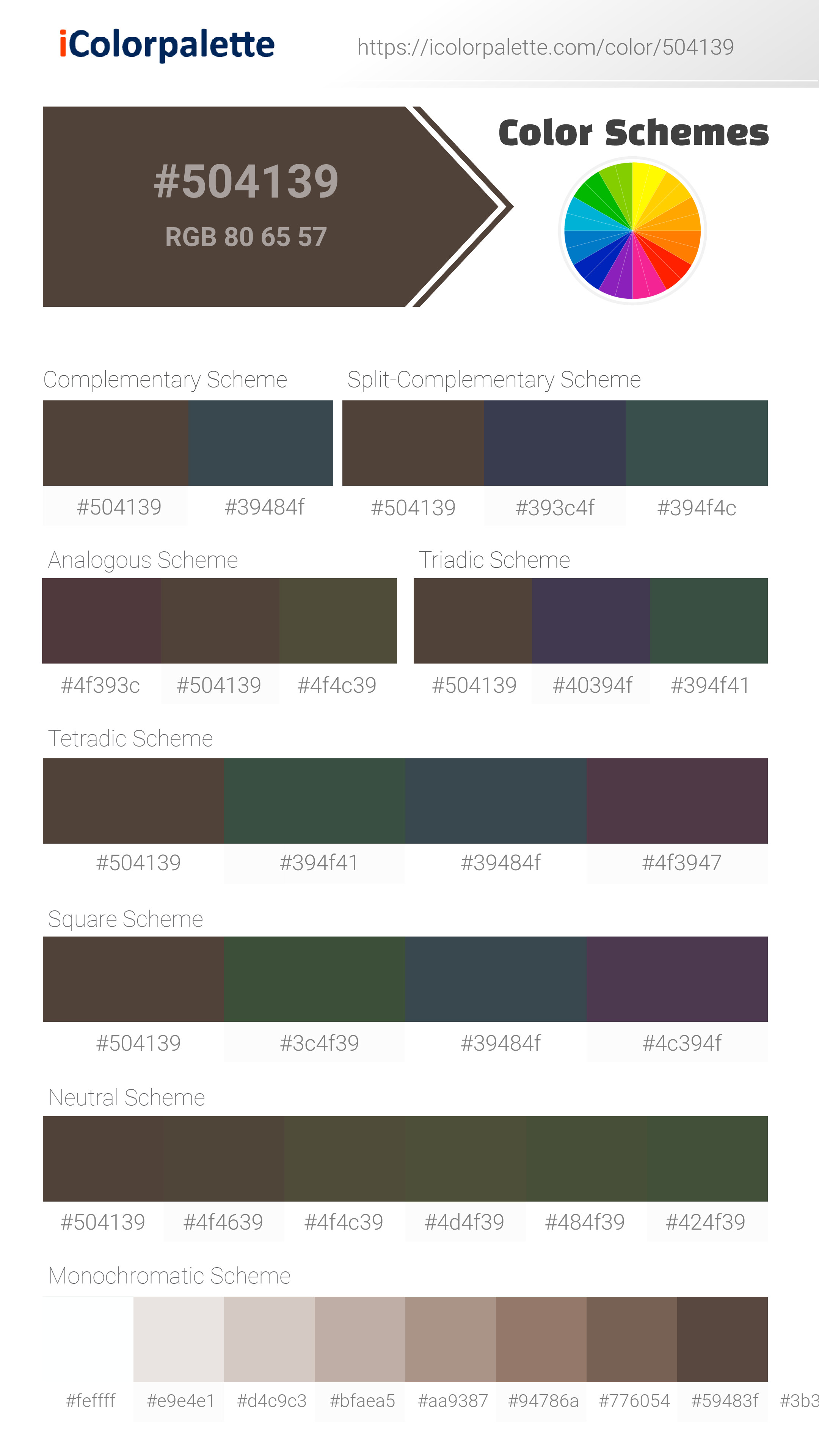 Dark Brown Color, Codes and Facts – HTML Color Codes