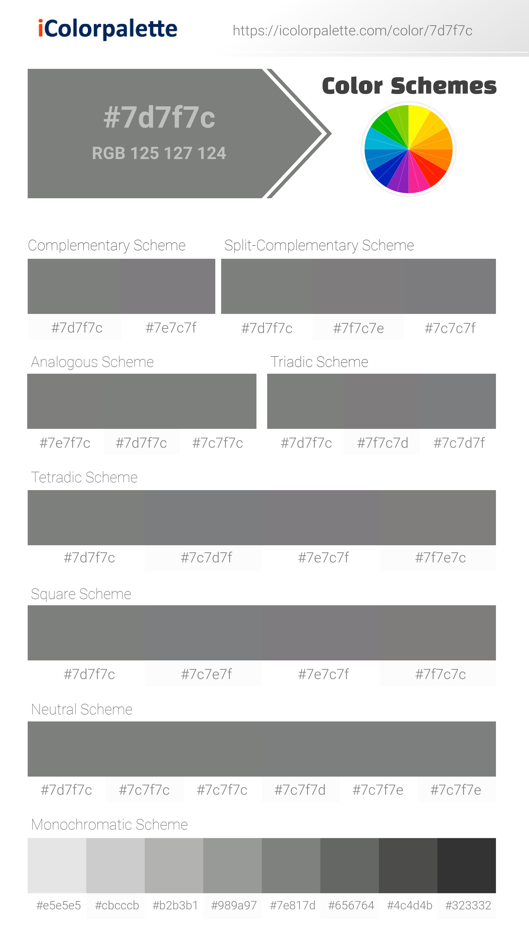 About Medium Gray - Color codes, similar colors and paints 