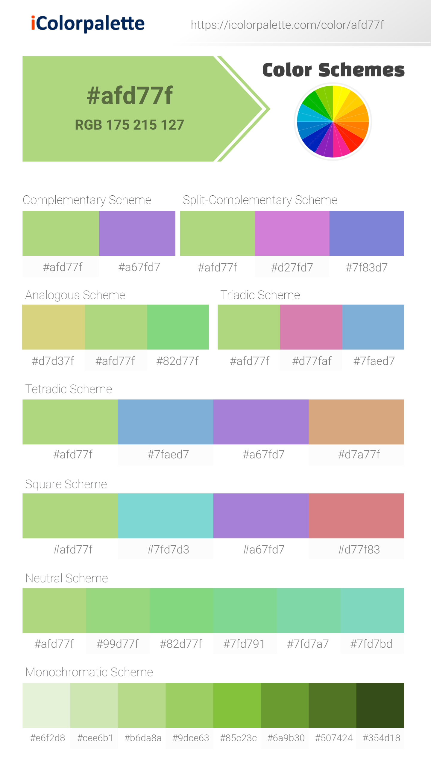 Aqua Sky information, Hsl, Rgb