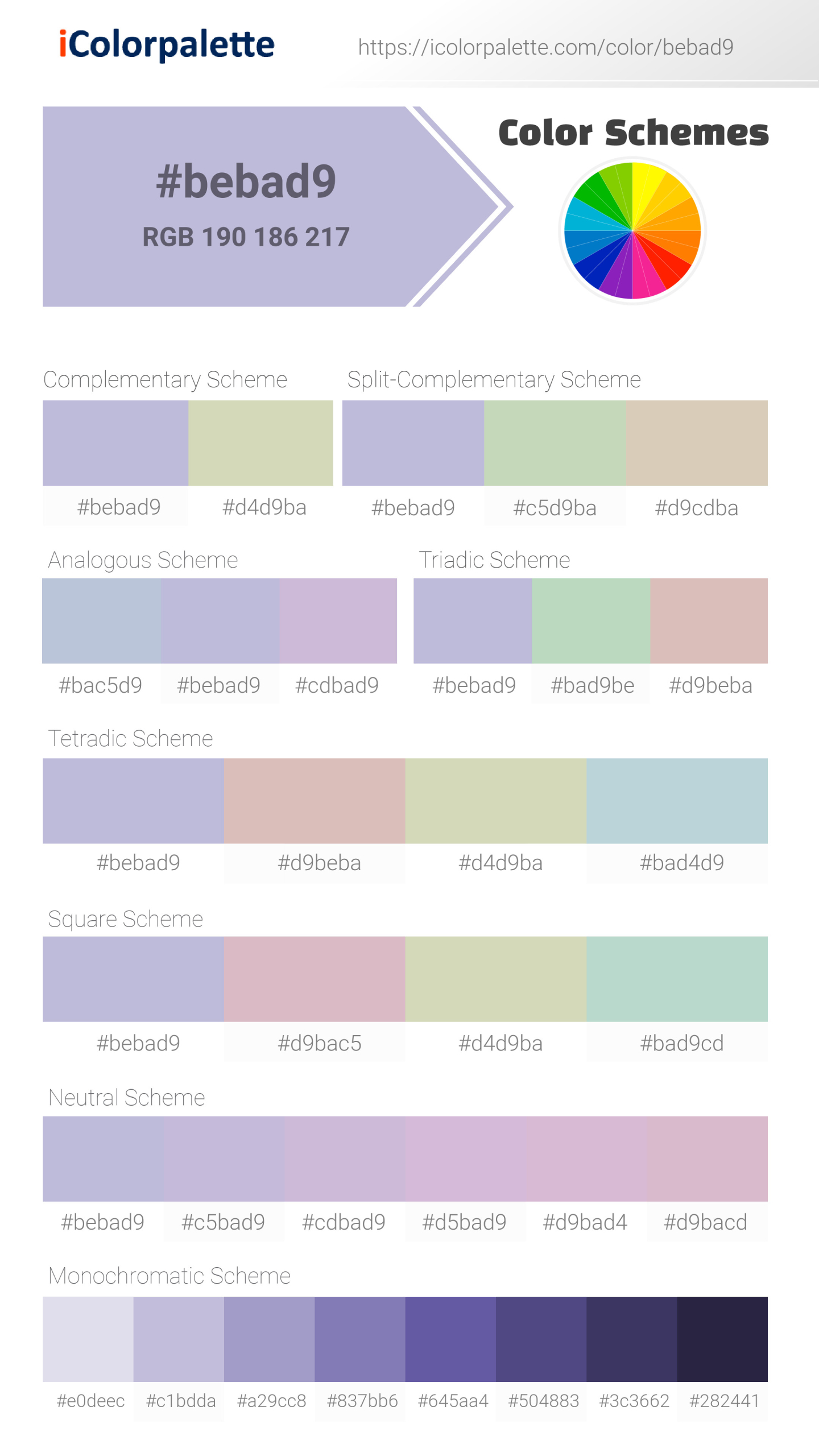 Beatrice information Hsl Rgb Pantone