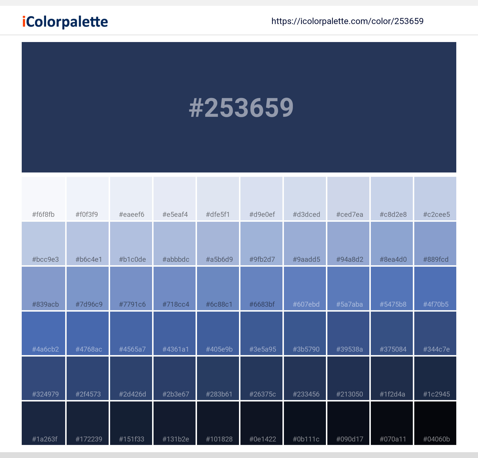 #253659 Solid Color Image