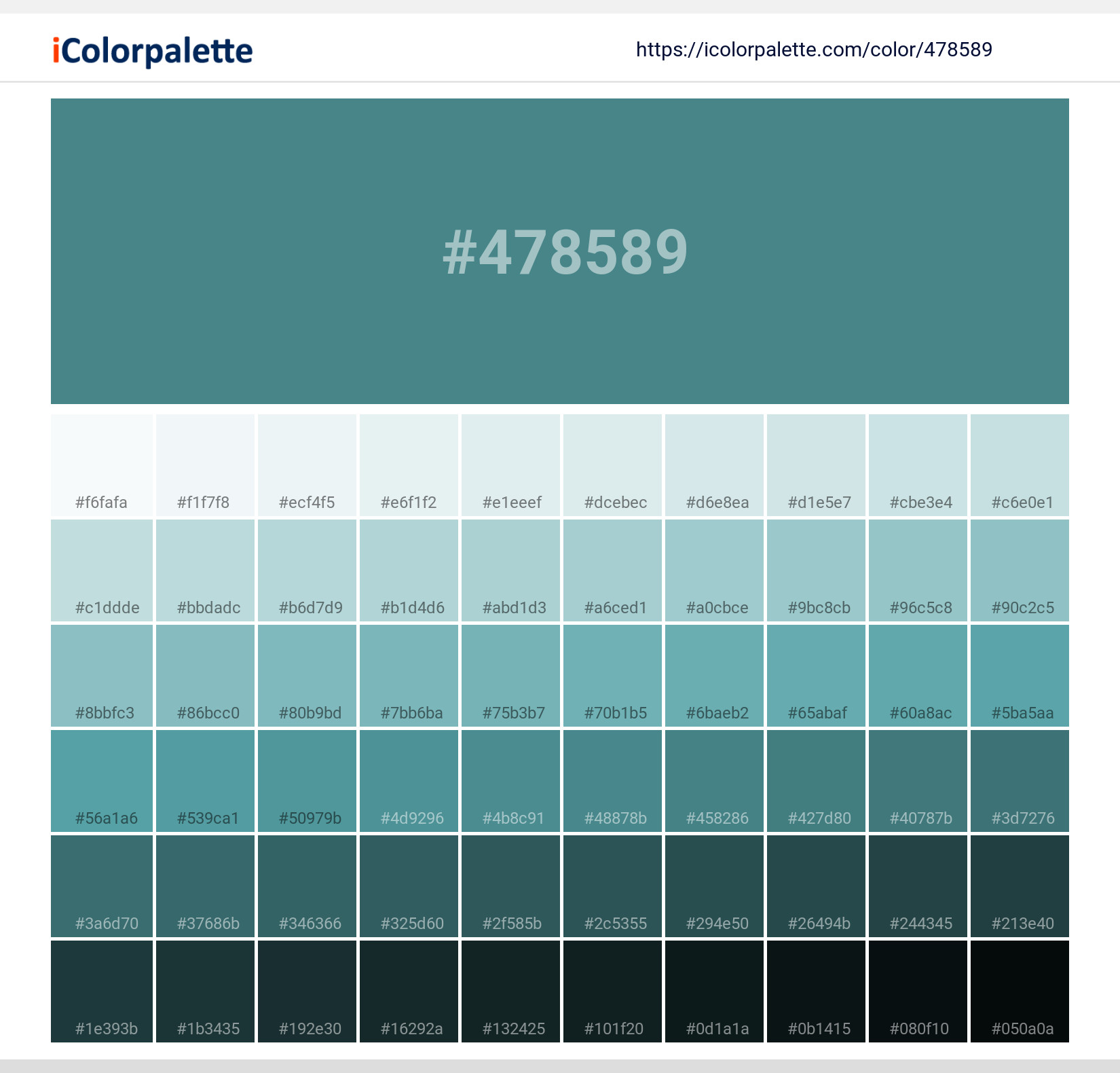 #478589 Solid Color Image