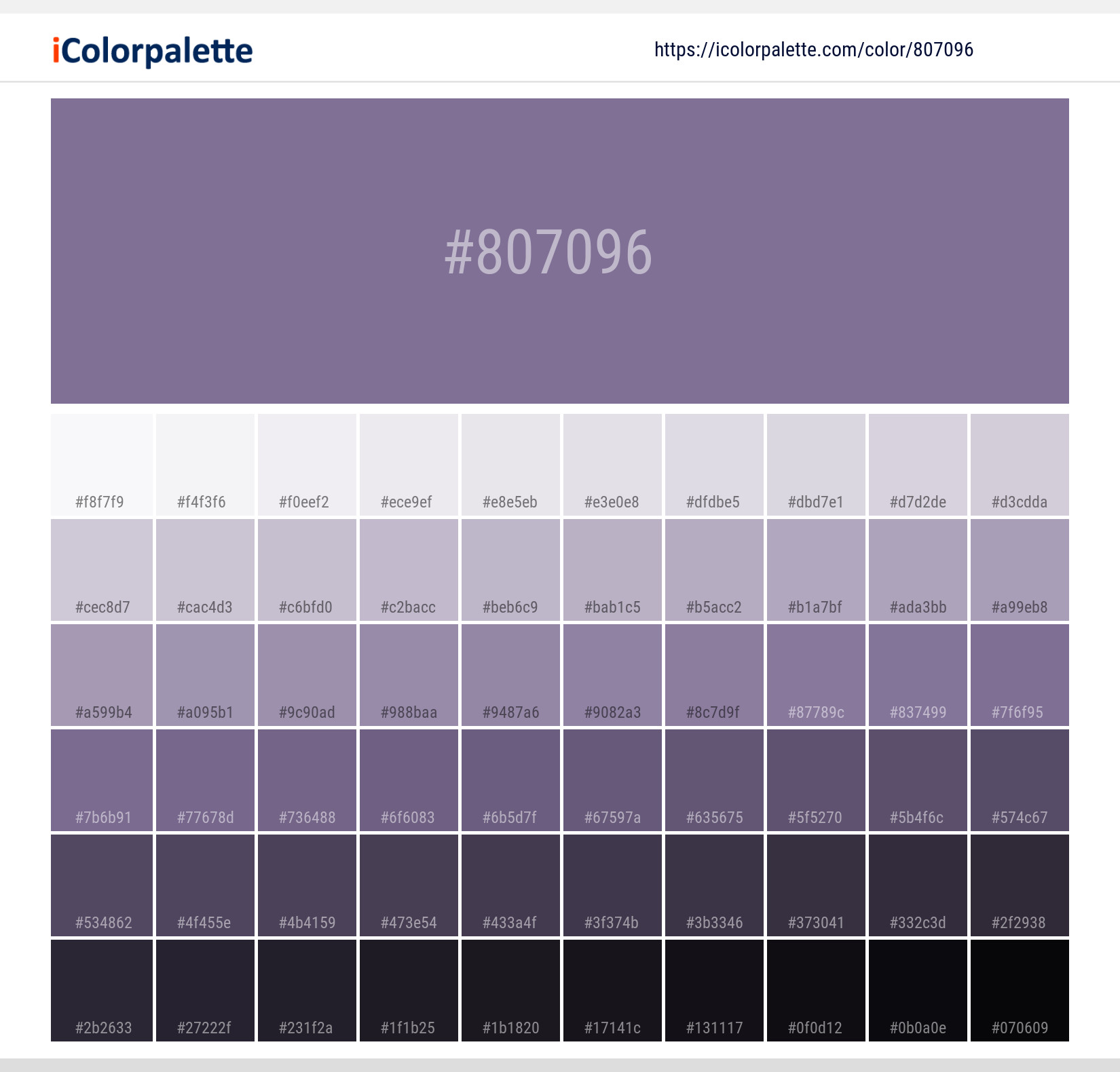 #807096 Solid Color Image