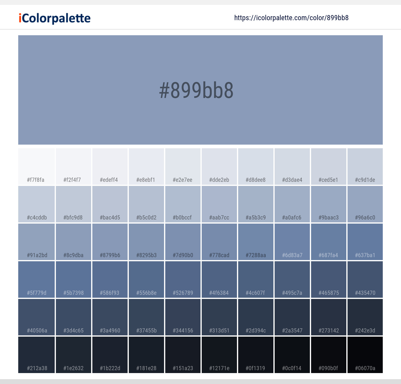 Forever Blue | Printing Match PANTONE 16-4019 TCX | Color