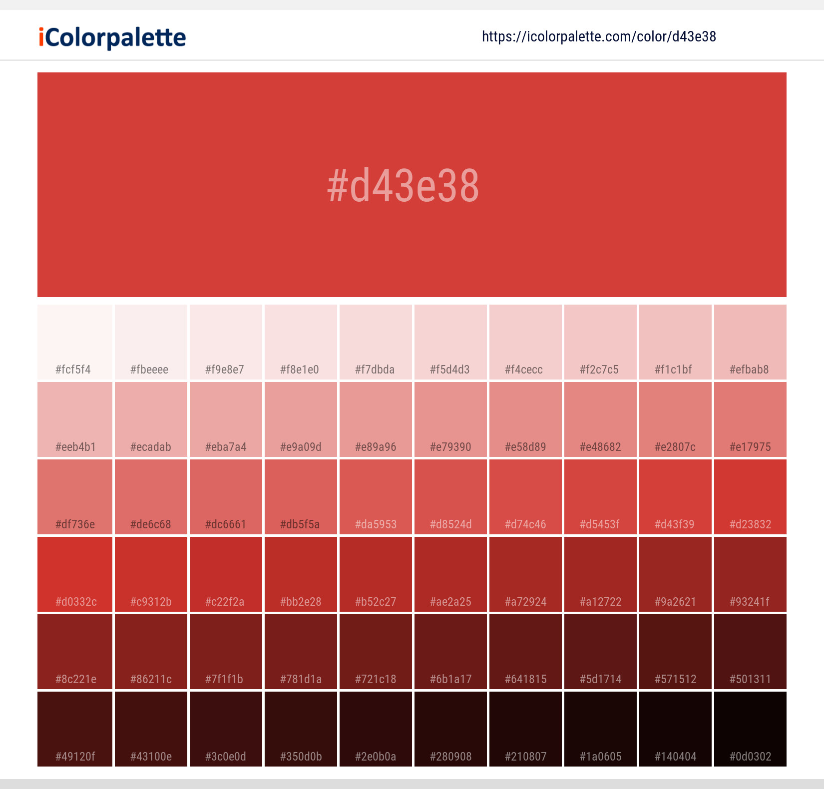 Clown Color Palette