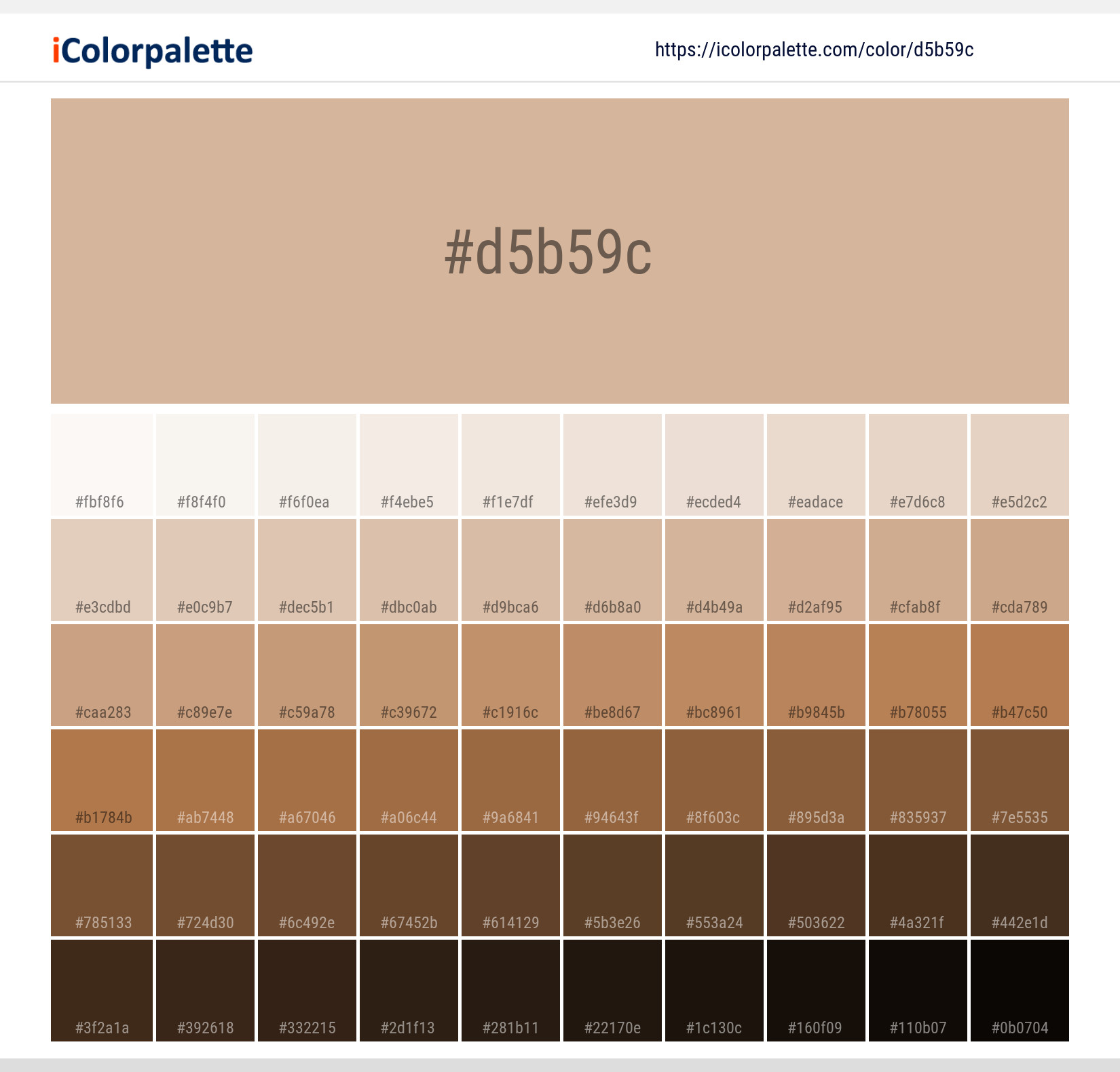 Kraft Paper Color D5b59c Information Hsl Rgb Pantone