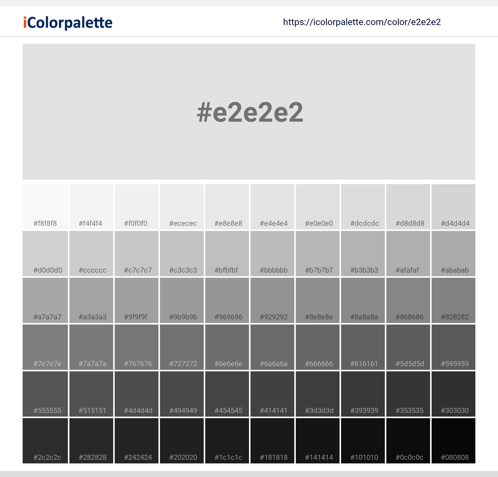 #e2e2e2 Solid Color Image