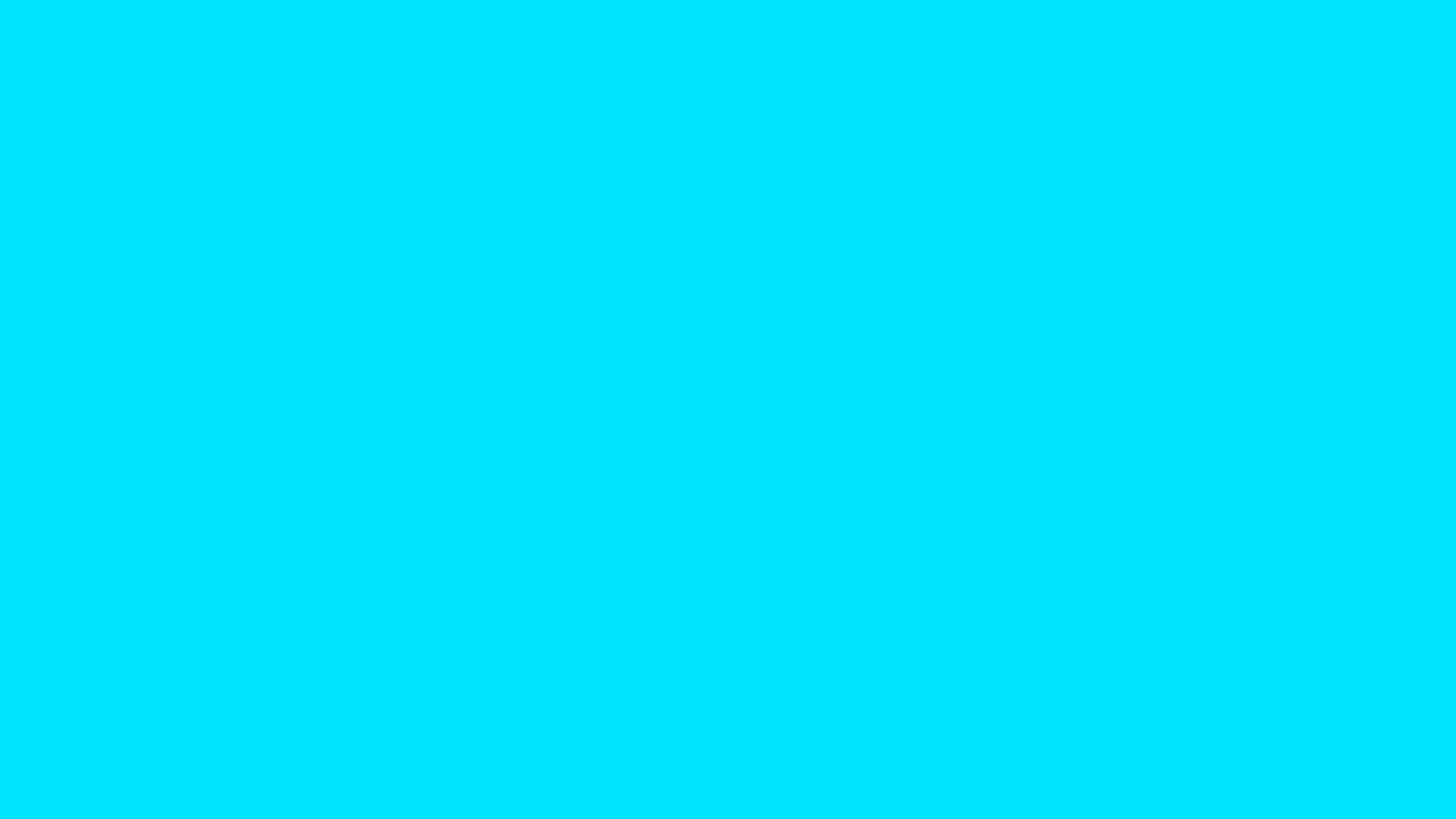 Download a free high-resolution solid color background image of  Whimsical Blue (similar) Color | Hex 00e5ff. Ideal for wallpapers, presentations, and digital art. #solidcolor #backgroundimage #color #00e5ff
