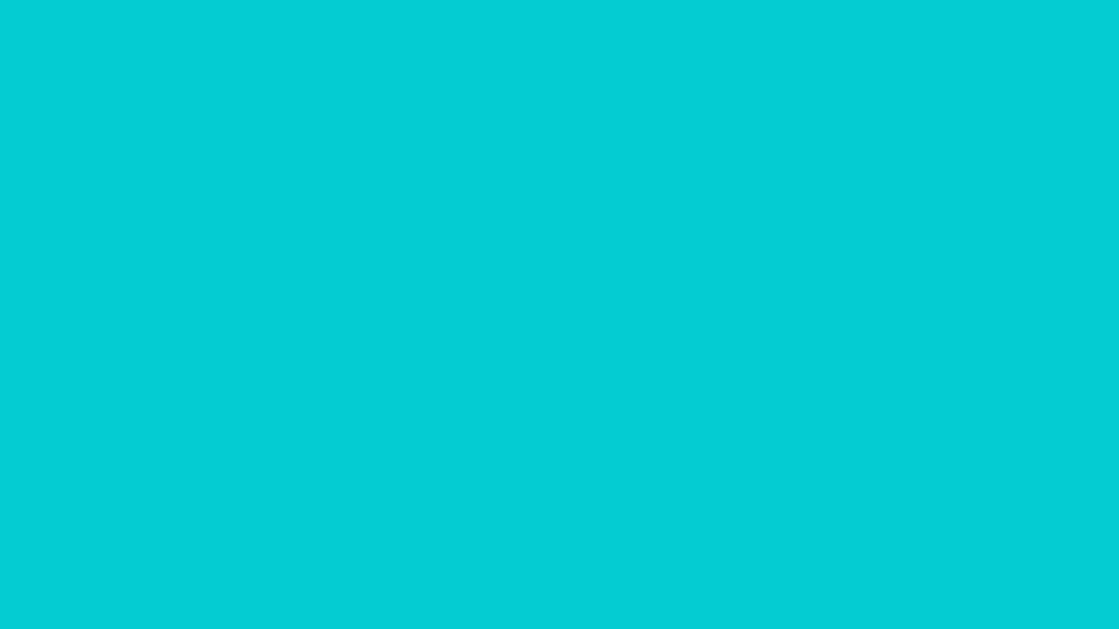 Download a free high-resolution solid color background image of  Dark Turquoise (similar) Color | Hex 04ccd2. Ideal for wallpapers, presentations, and digital art. #solidcolor #backgroundimage #color #04ccd2