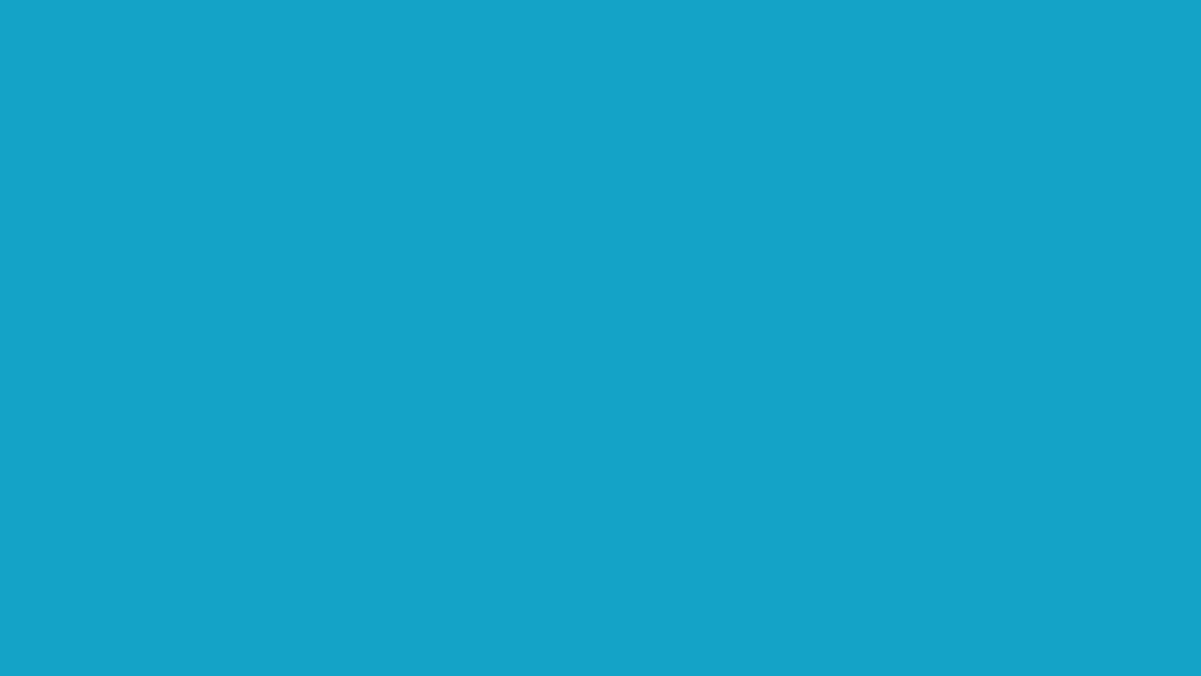 #14a3c7 Solid Color Image