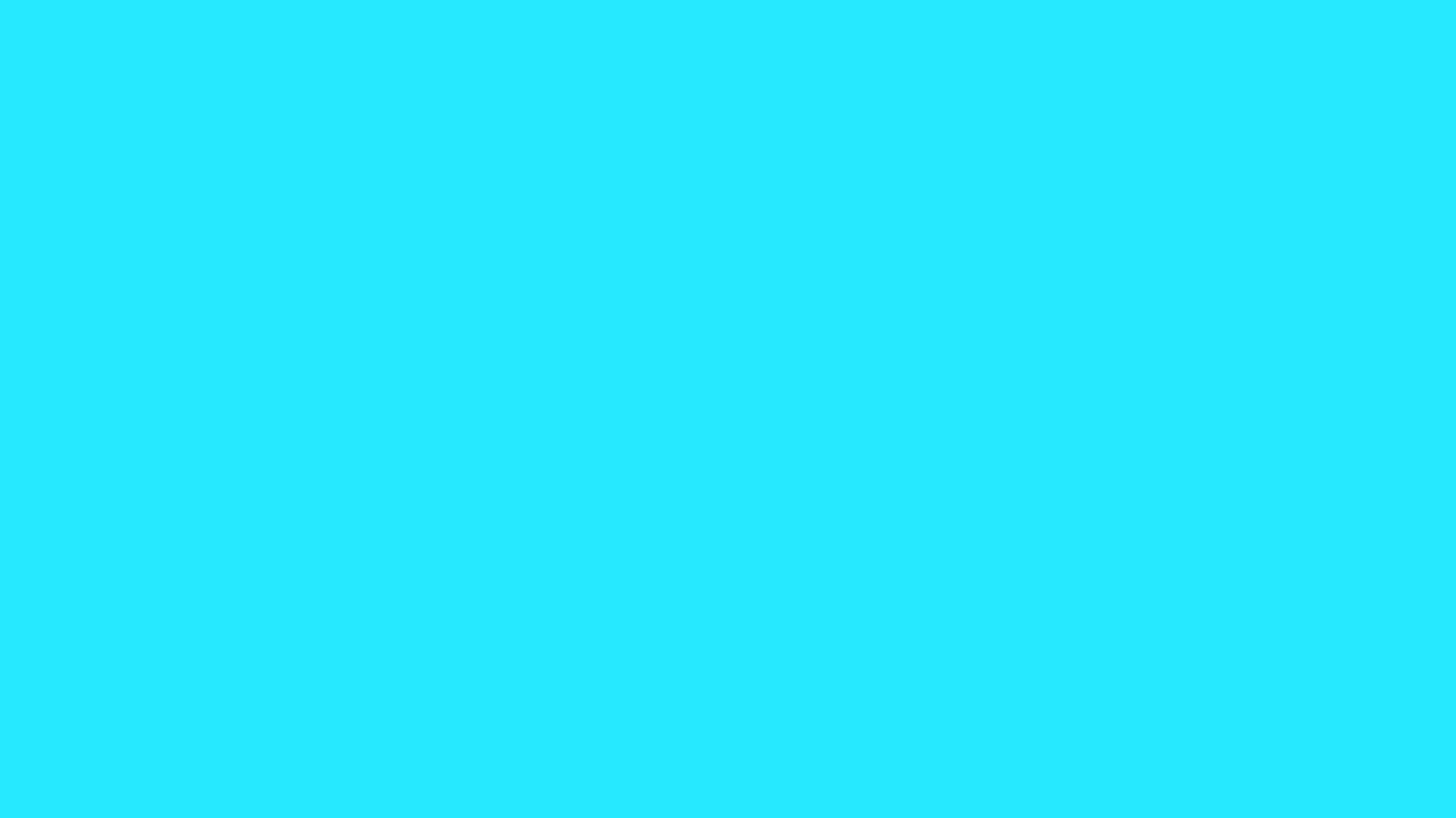 Download a free high-resolution solid color background image of  Sparky Blue (similar) Color | Hex 26e9ff. Ideal for wallpapers, presentations, and digital art. #solidcolor #backgroundimage #color #26e9ff
