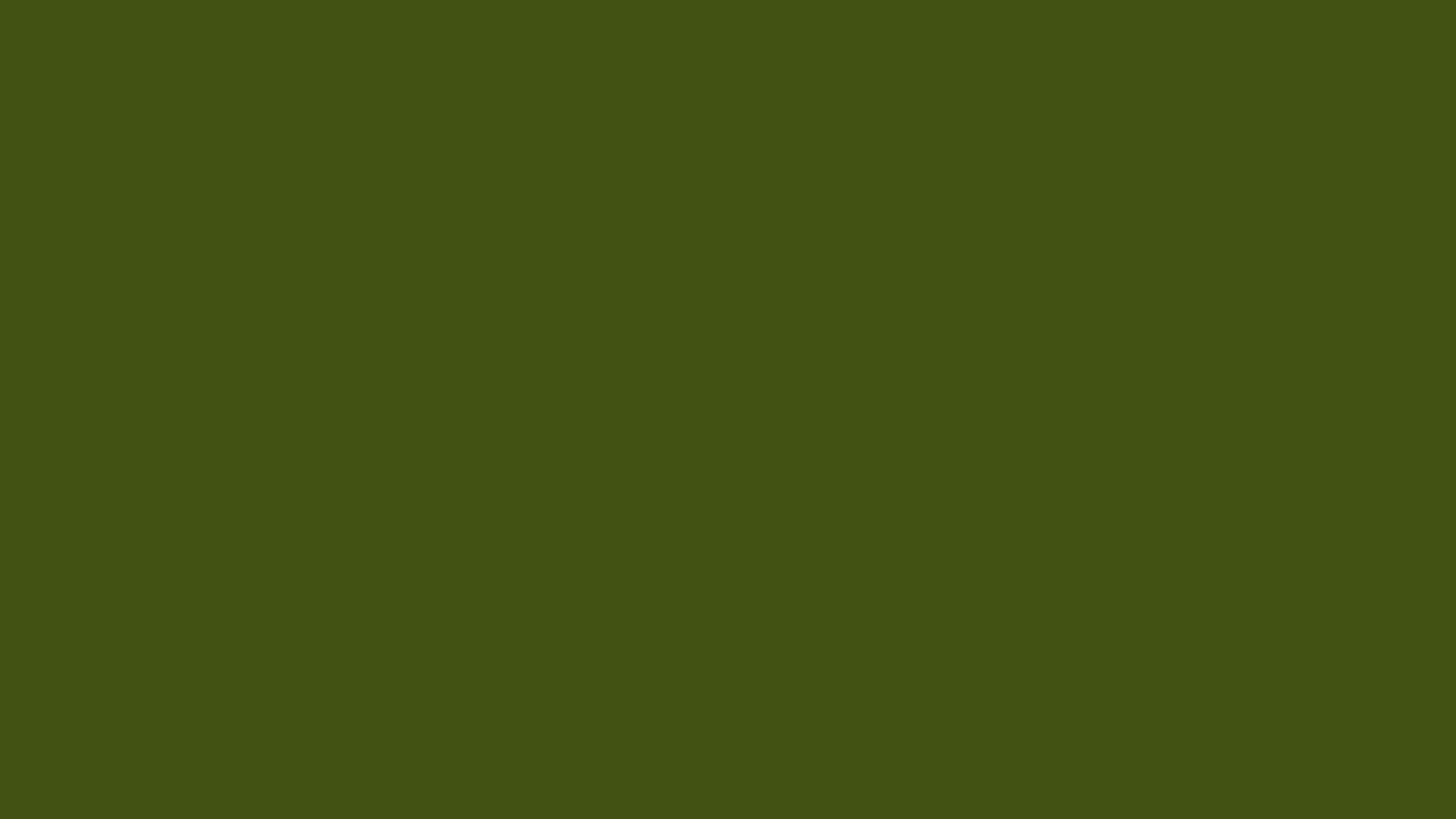 Download a free high-resolution solid color background image of  Kyuri Green (similar) Color | Hex 415212. Ideal for wallpapers, presentations, and digital art. #solidcolor #backgroundimage #color #415212