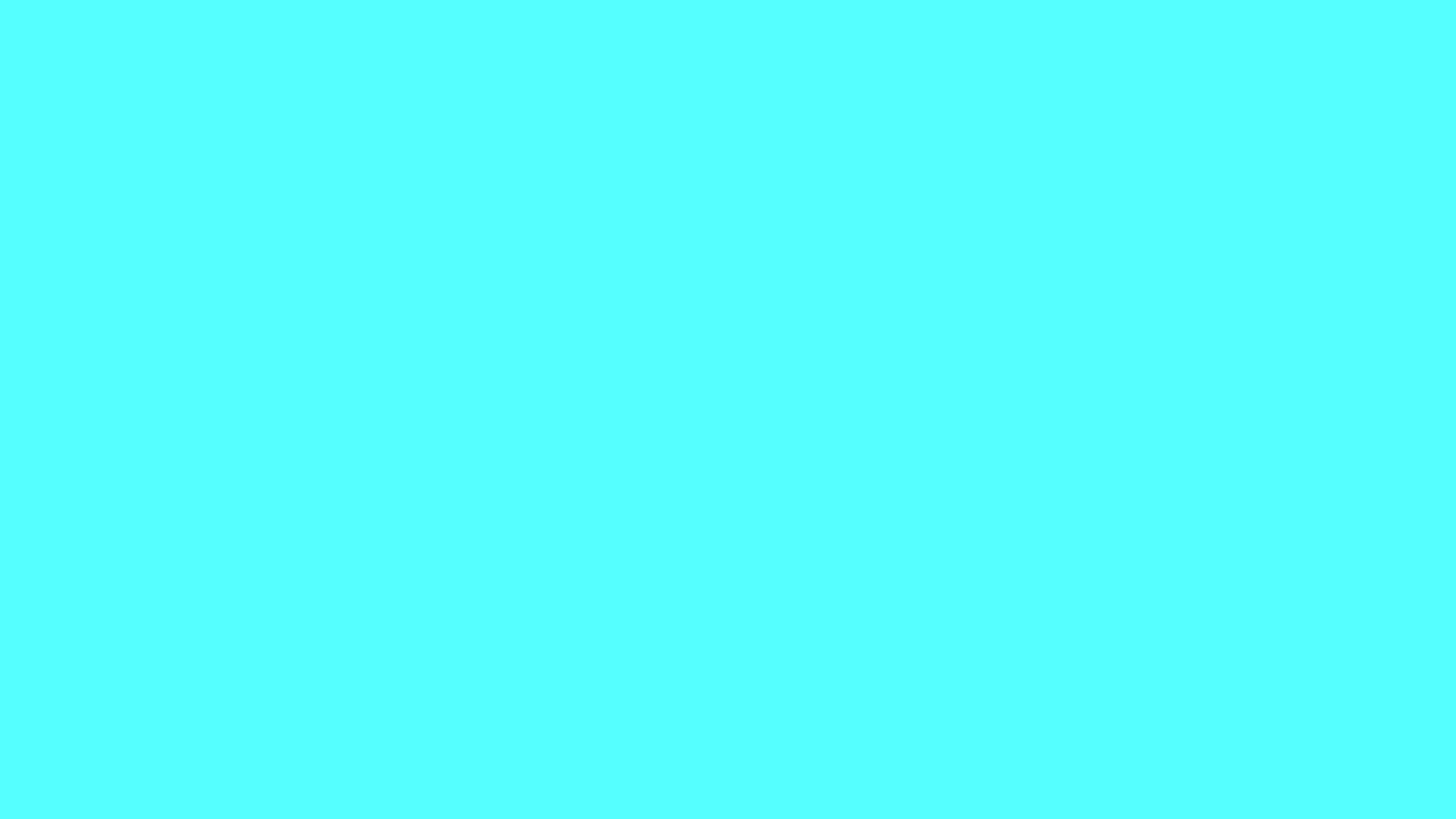 Download a free high-resolution solid color background image of  Electric Sheep Color | Hex 55ffff. Ideal for wallpapers, presentations, and digital art. #solidcolor #backgroundimage #color #55ffff