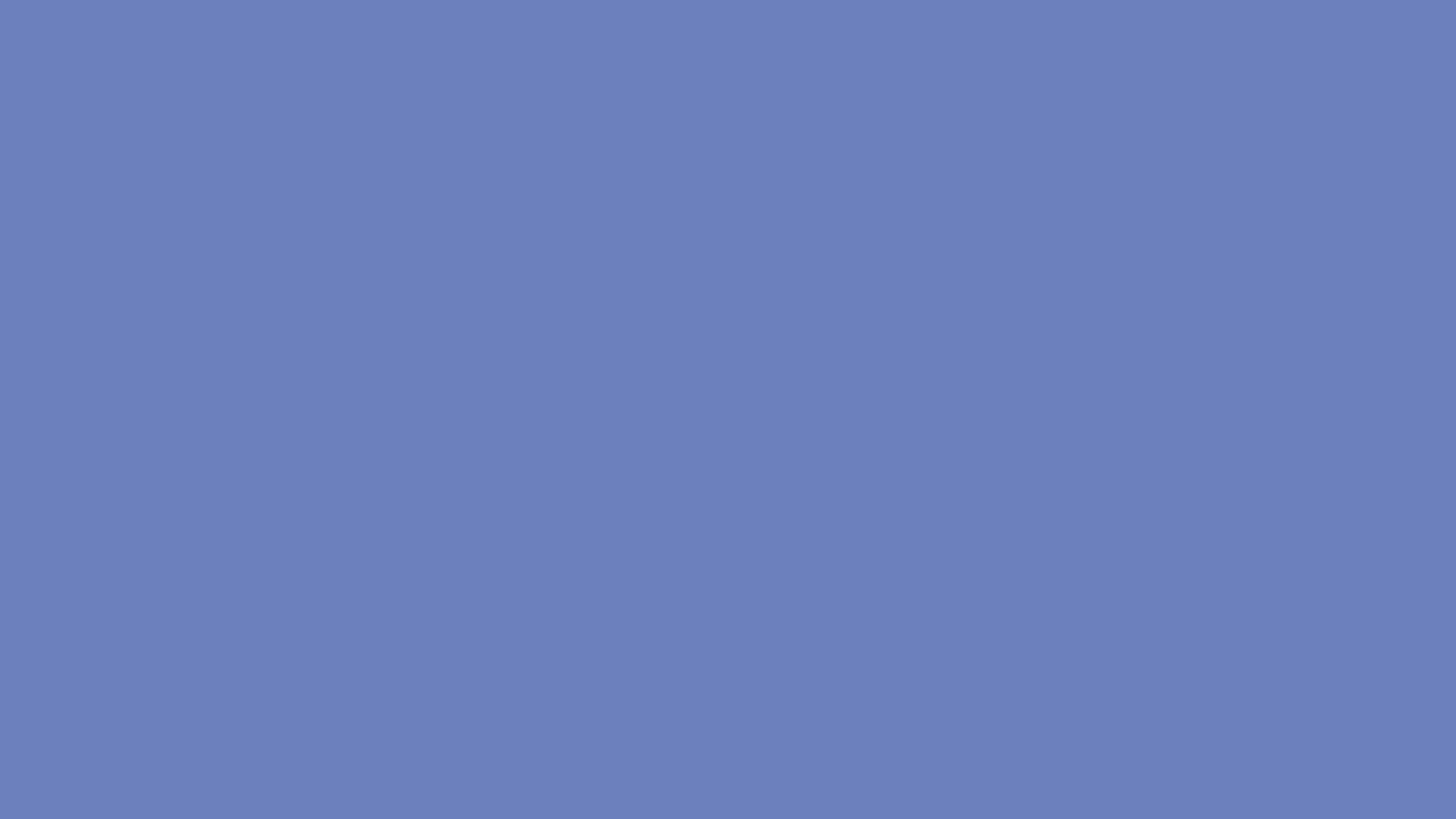 #6c80be Solid Color Image