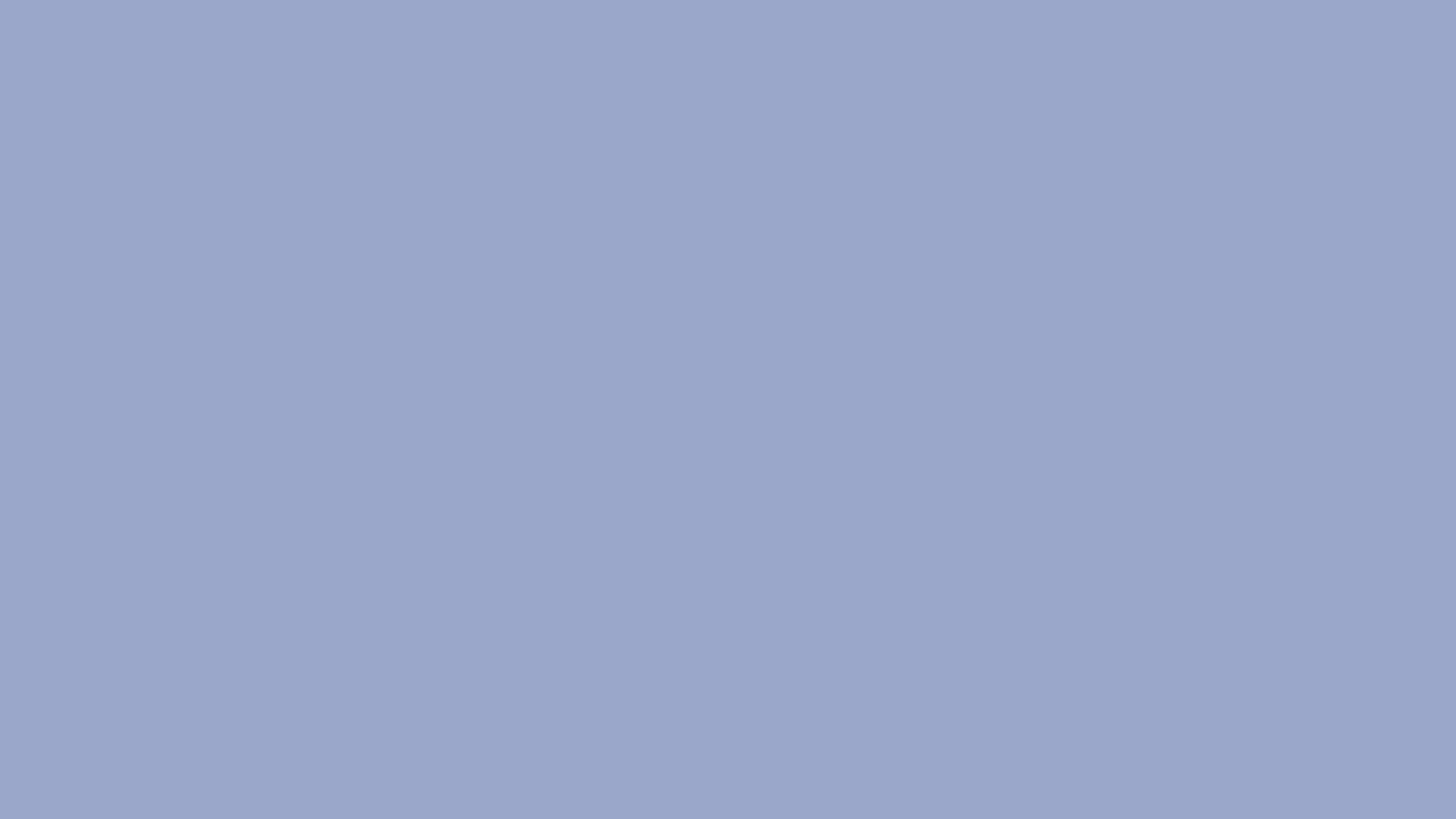 Download a free high-resolution solid color background image of  Brunnera Blue (similar) Color | Hex 9aa7ca. Ideal for wallpapers, presentations, and digital art. #solidcolor #backgroundimage #color #9aa7ca