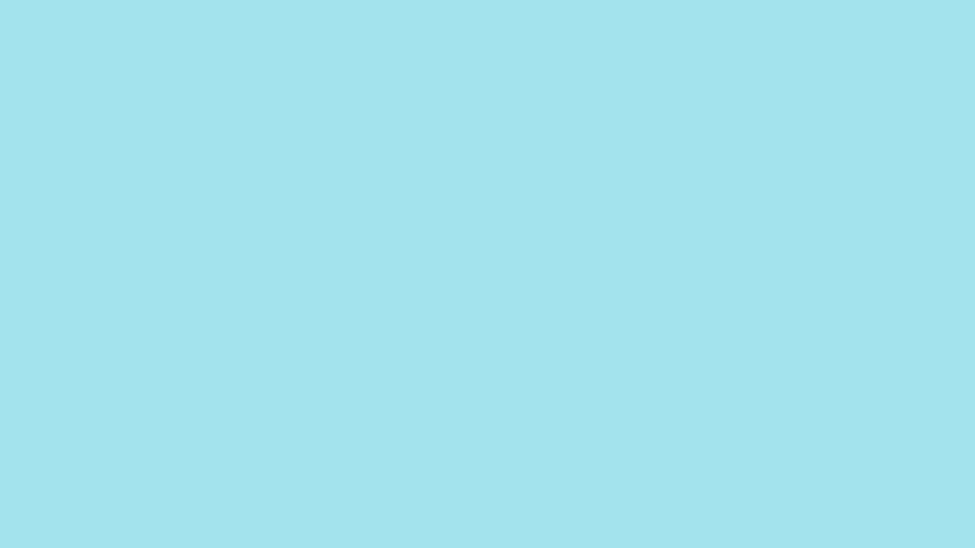 Download a free high-resolution solid color background image of  Blizzard Blue Color | Hex a3e3ed. Ideal for wallpapers, presentations, and digital art. #solidcolor #backgroundimage #color #a3e3ed