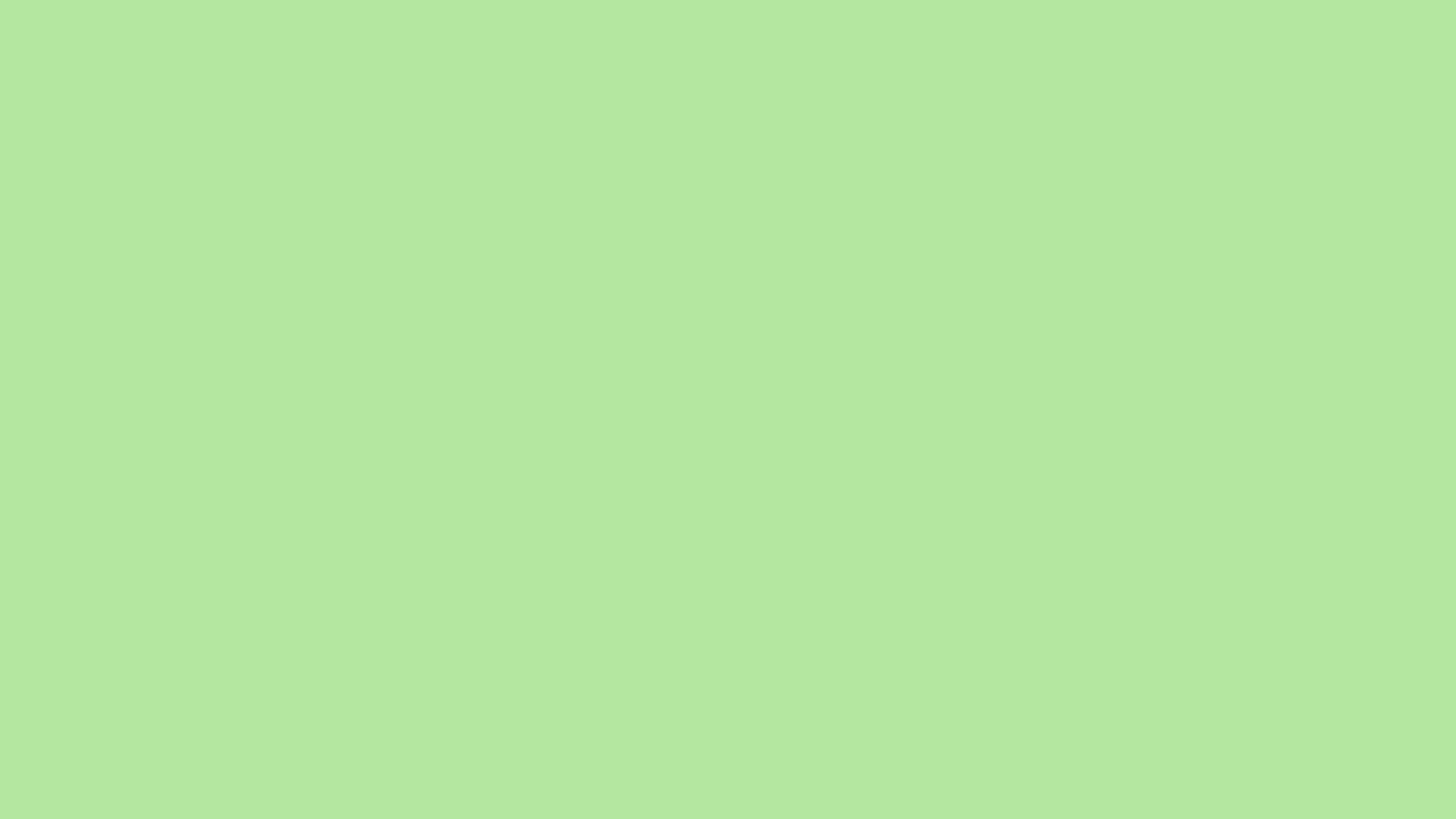 #b4e7a0 Solid Color Image