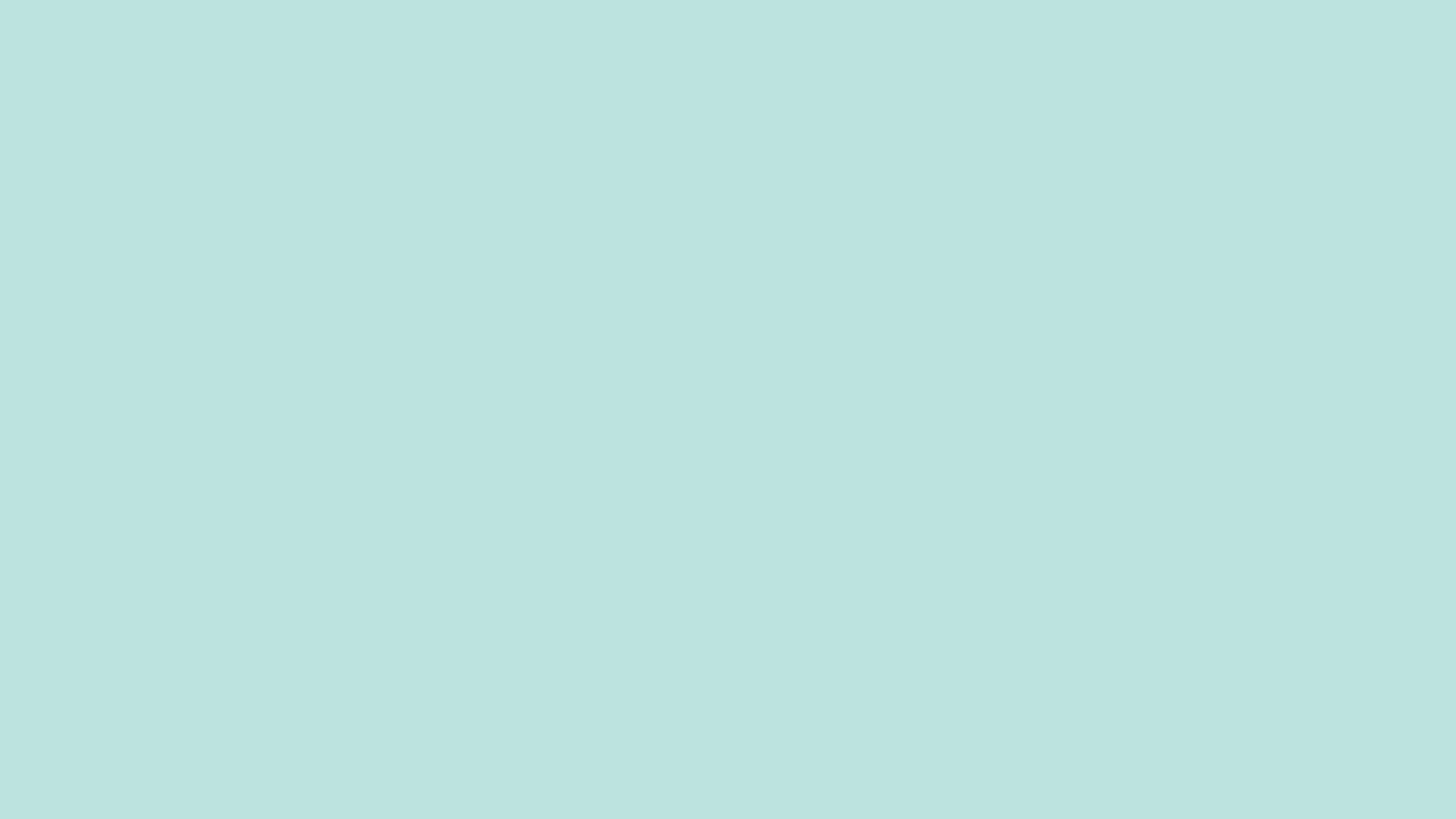 Download a free high-resolution solid color background image of Pantone 12-5410 Tcx Bleached Aqua Color | Hex color Code #bce3df. Ideal for wallpapers, presentations, and digital art. #solidcolor #backgroundimage #color #bce3df