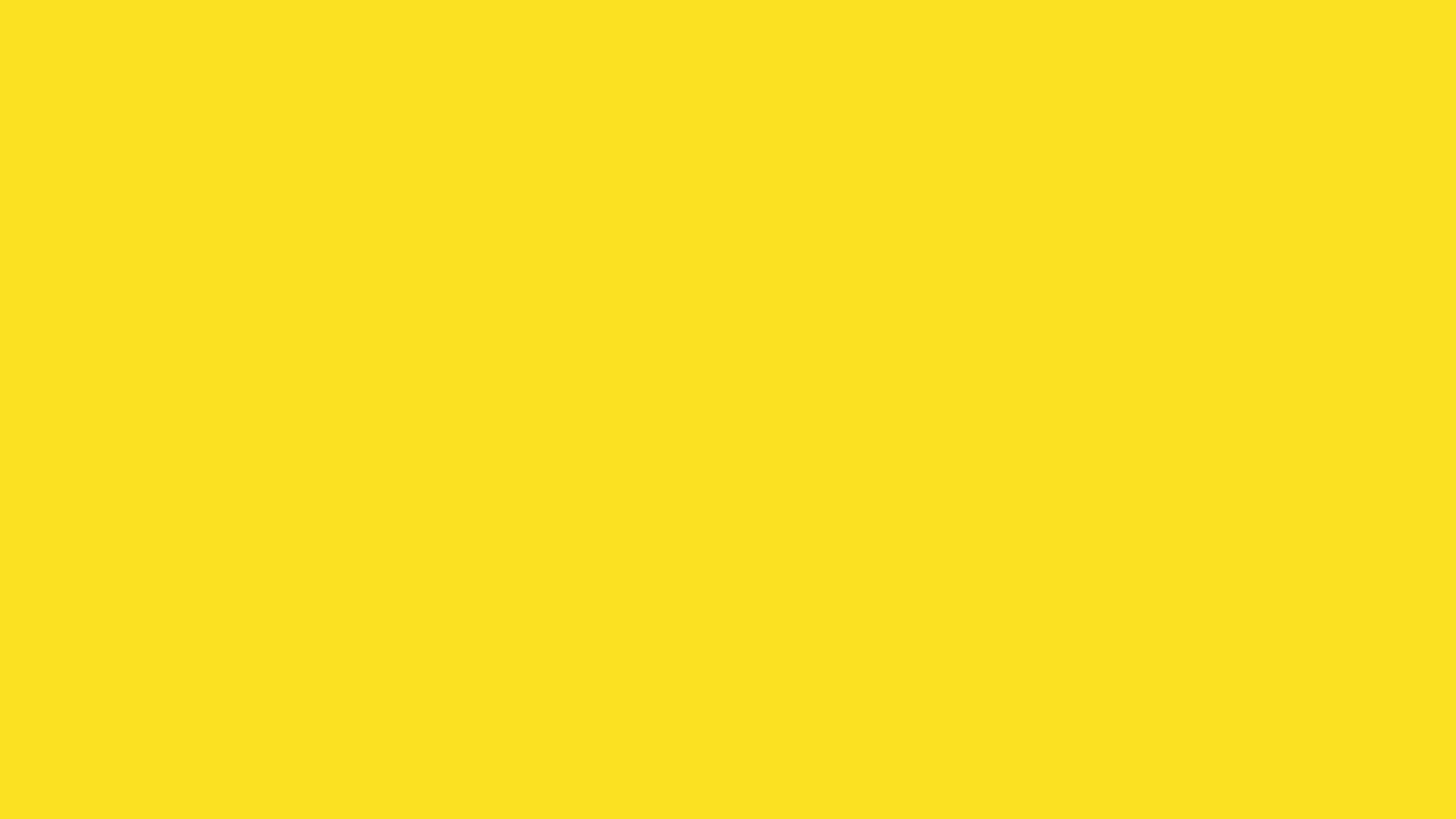 #fbe122 Solid Color Image