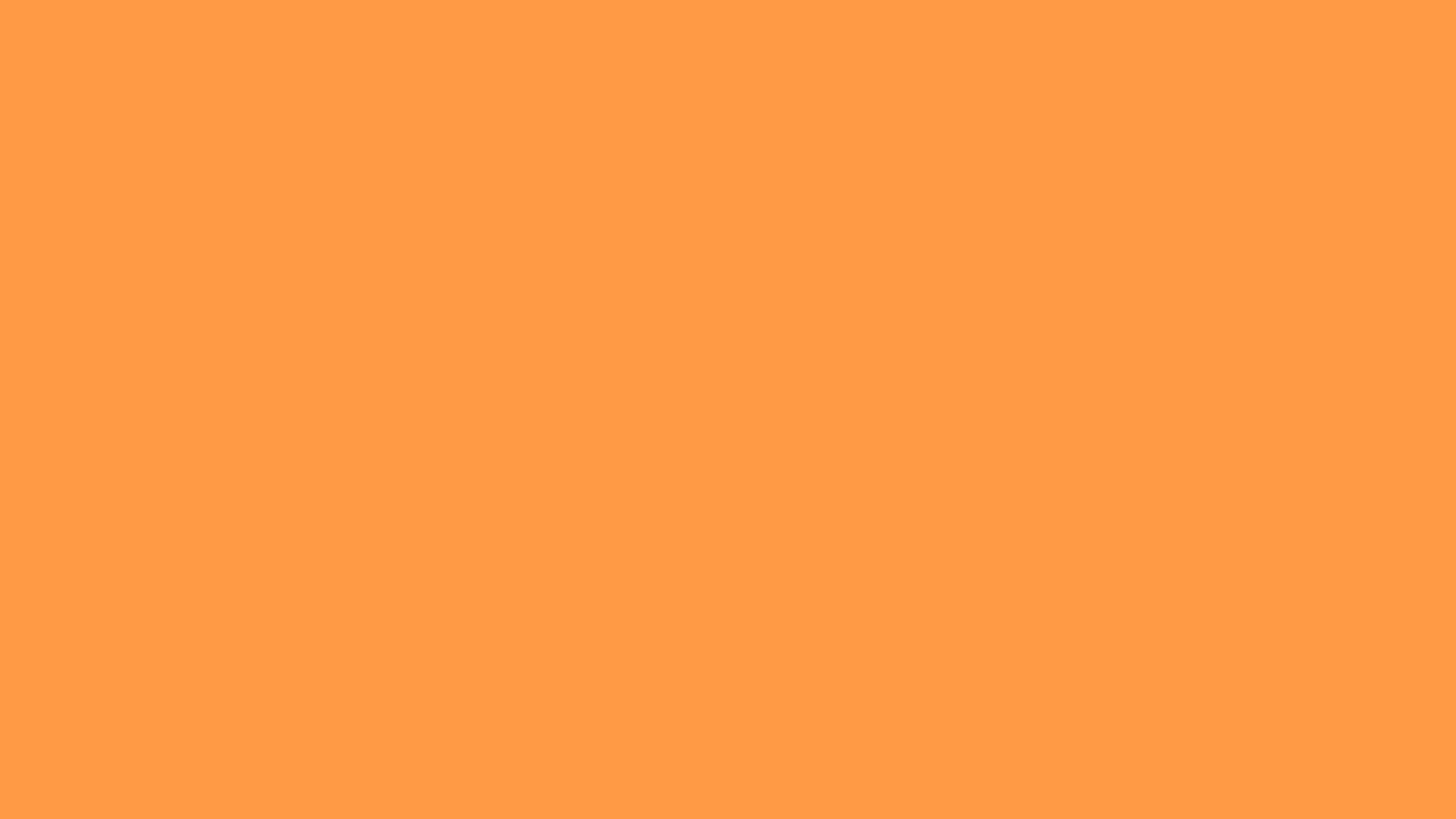 Download a free high-resolution solid color background image of  Orange Hibiscus Color | Hex ff9a45. Ideal for wallpapers, presentations, and digital art. #solidcolor #backgroundimage #color #ff9a45
