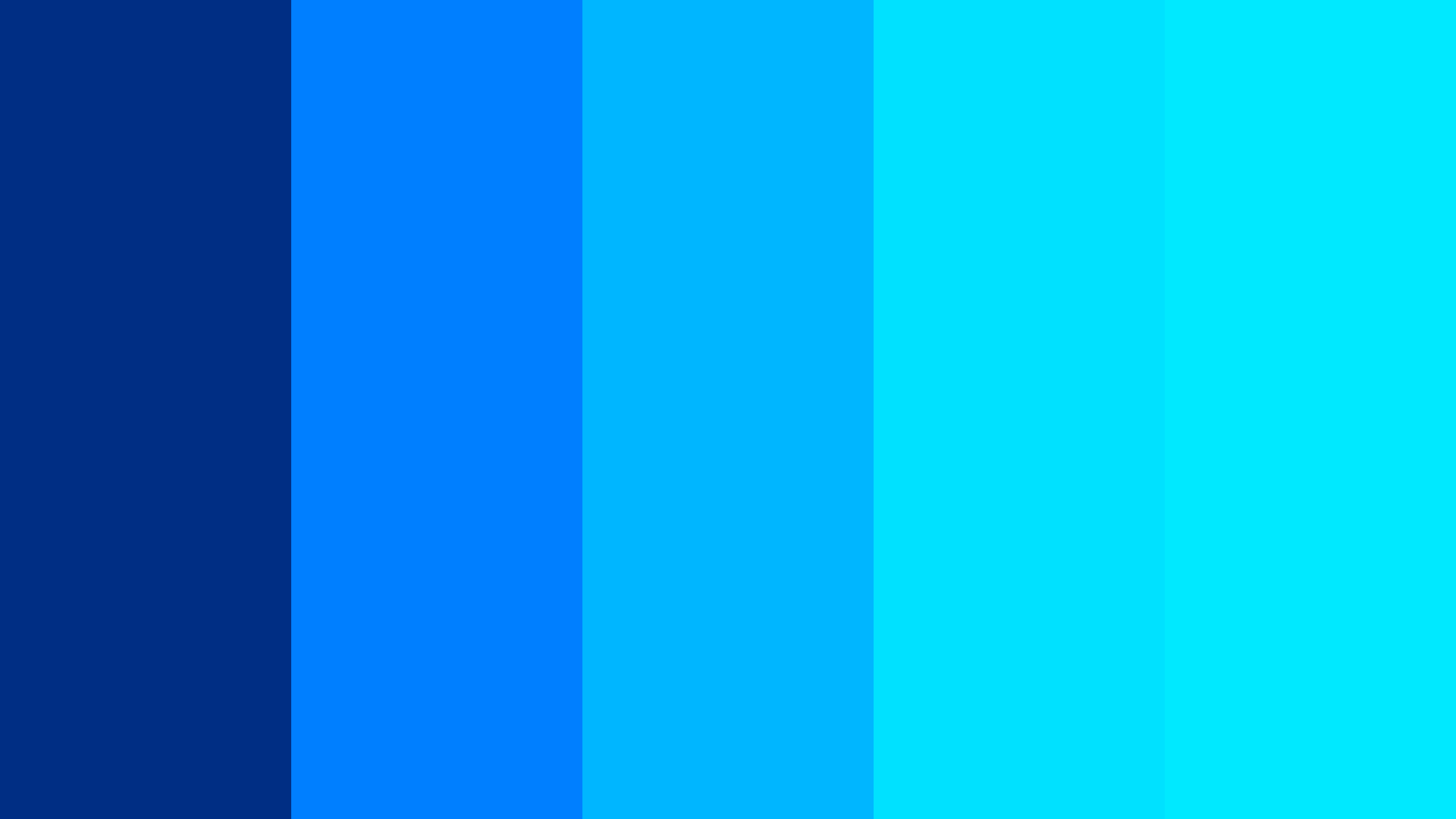 Blue – Azure Radiance – Dodger Blue – Cyan / Aqua – Cyan / Aqua