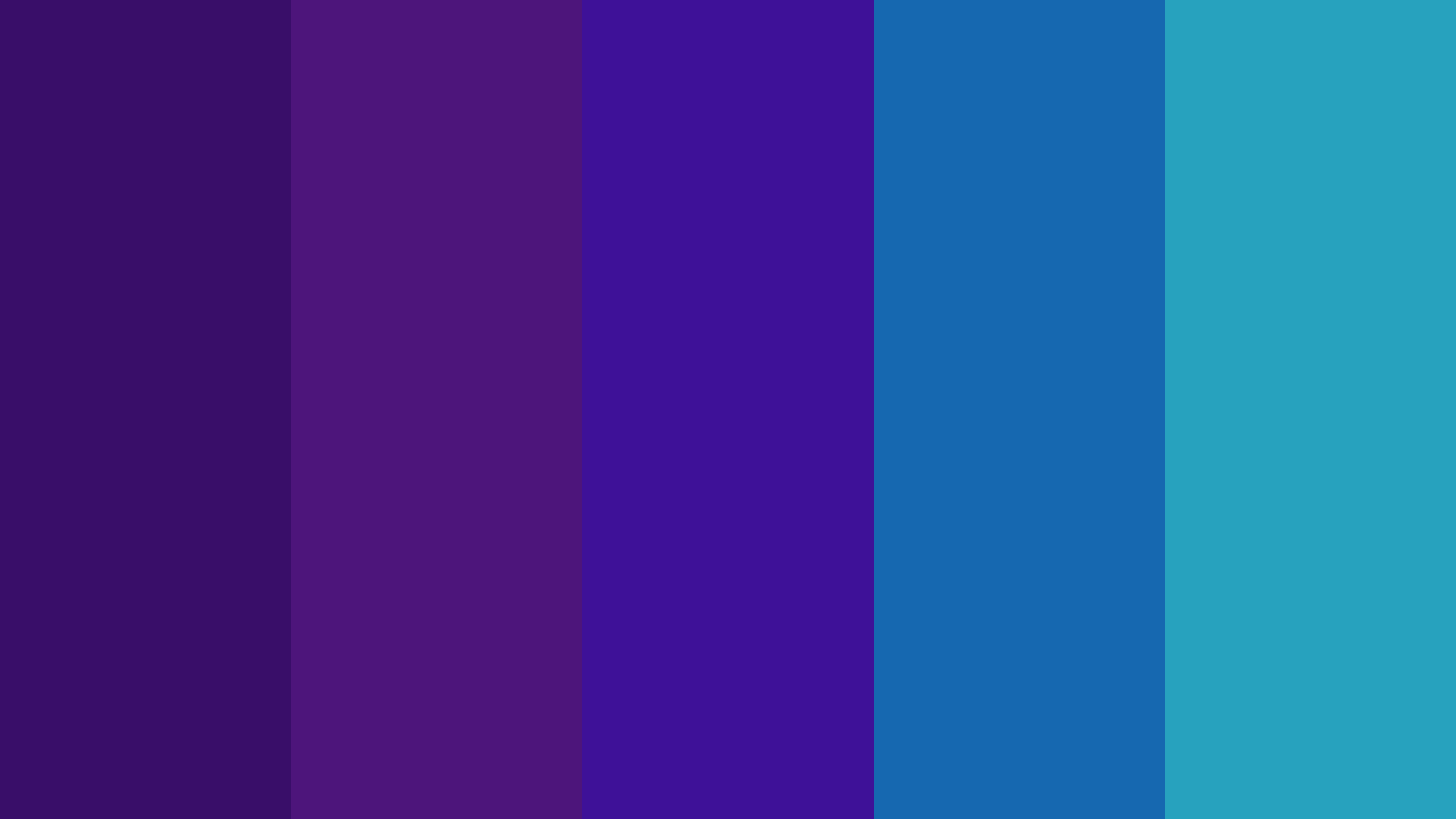Violent Violet – Persian Indigo – Blue Gem – Denim – Eastern Blue Color  scheme