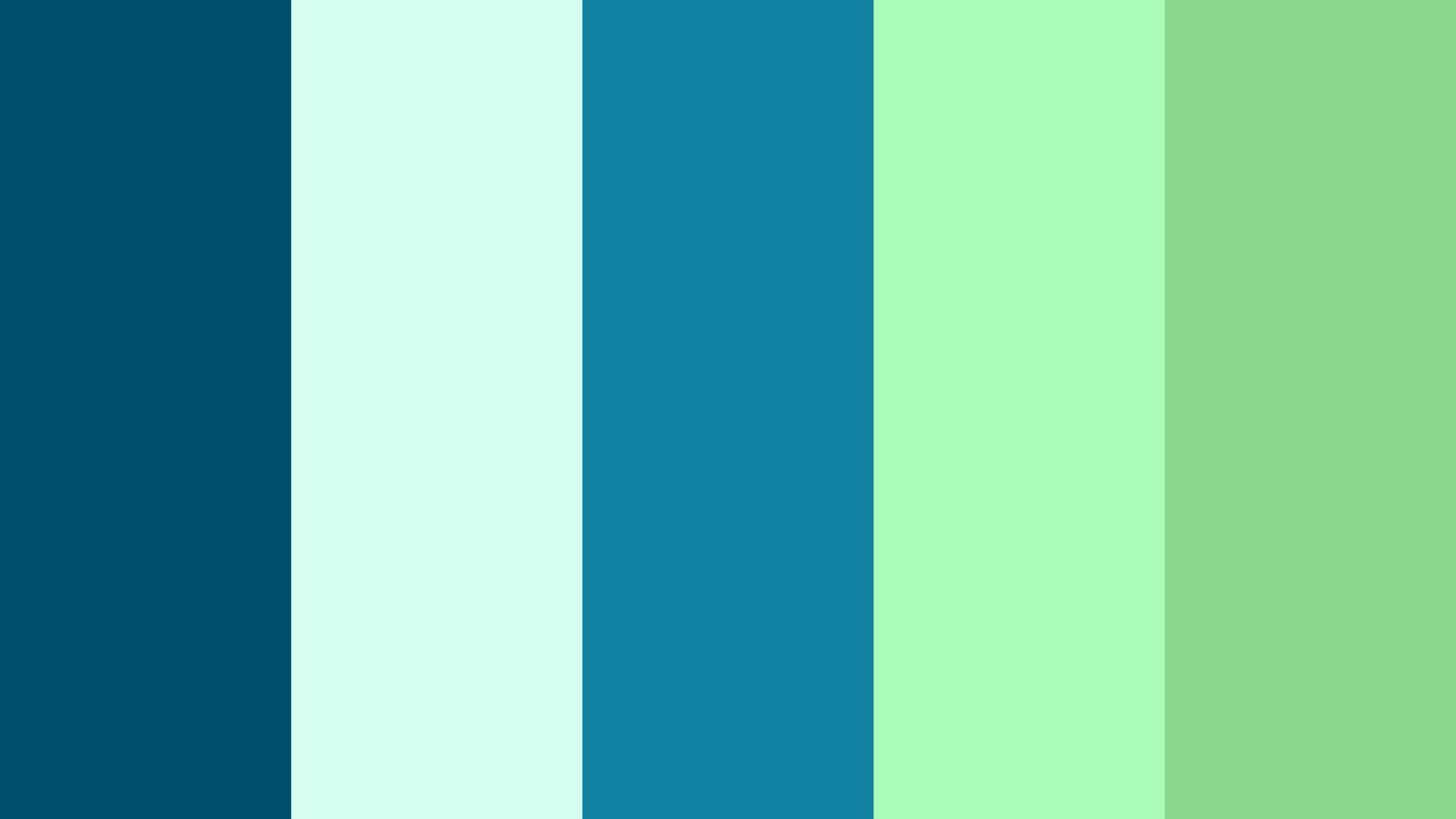 Regal Blue Frosted Mint Blue Chill Mint Green Feijoa Color