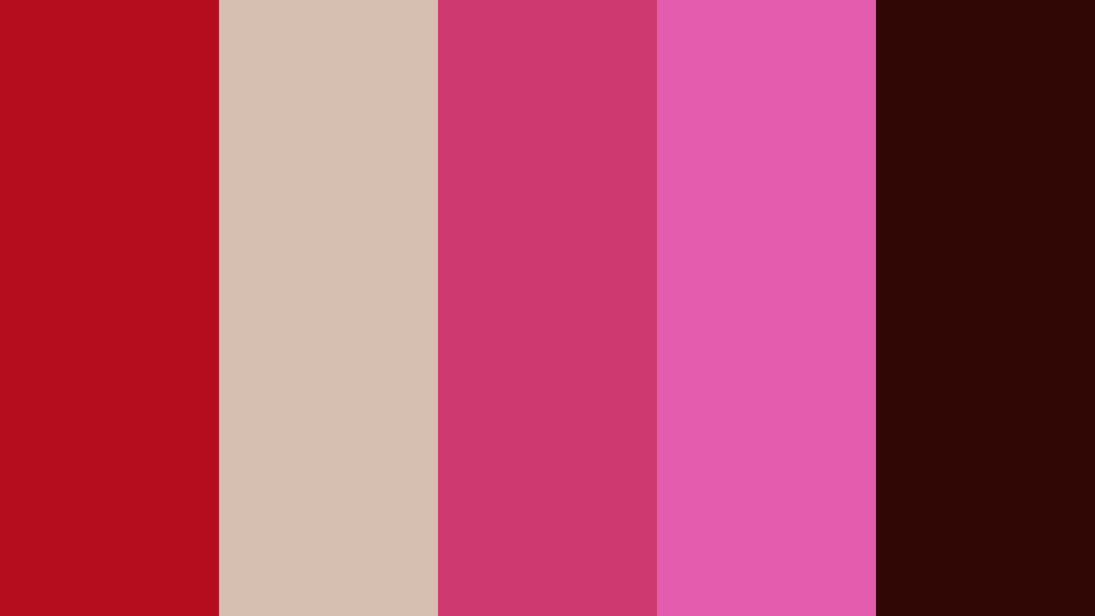 Shiraz – Vanilla – Cabaret – Deep Blush – Rebel Color scheme ...