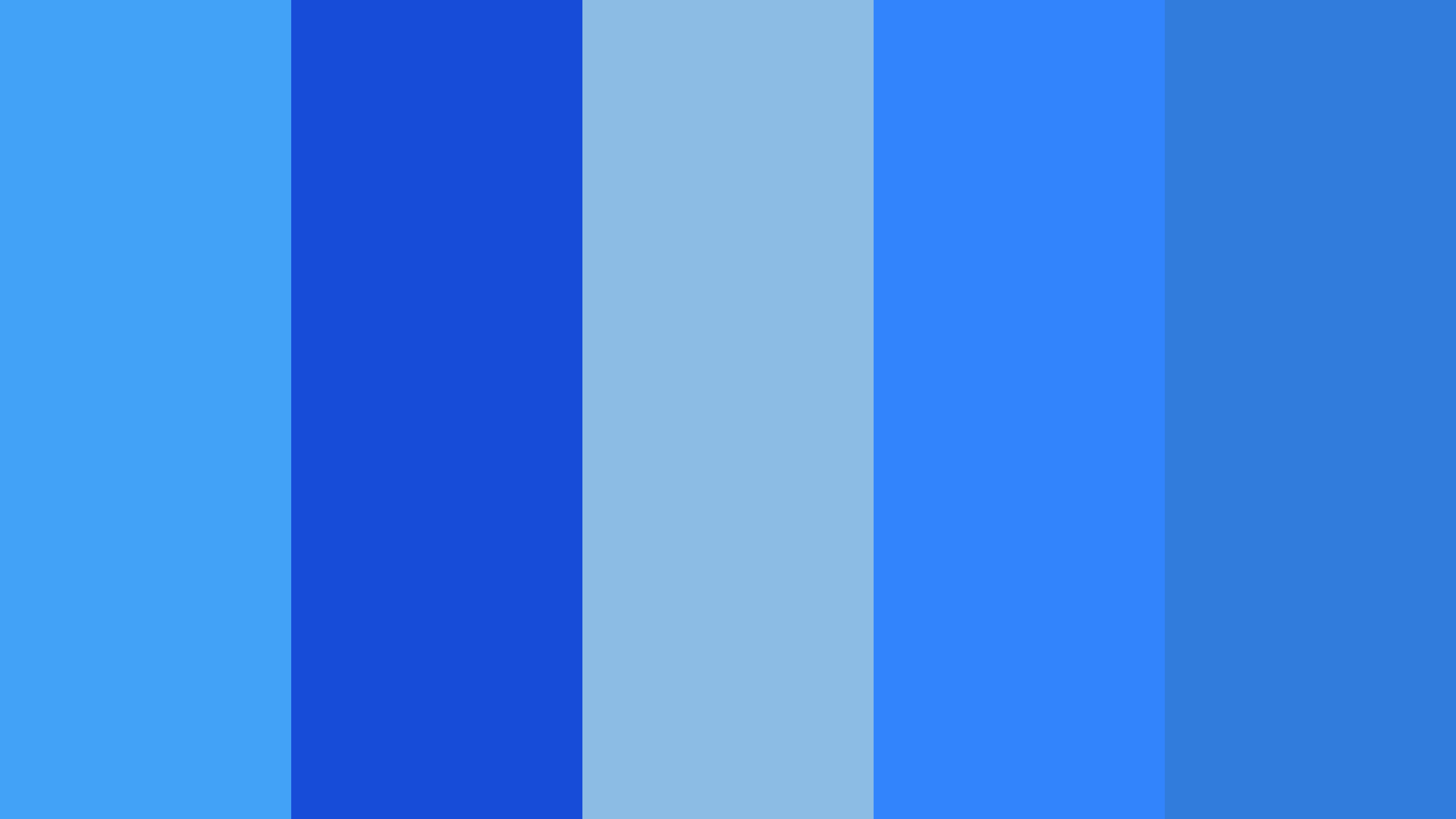 Dodger Blue – Black Rock – Resolution Blue – Dark Blue – Blue Ribbon Color  scheme