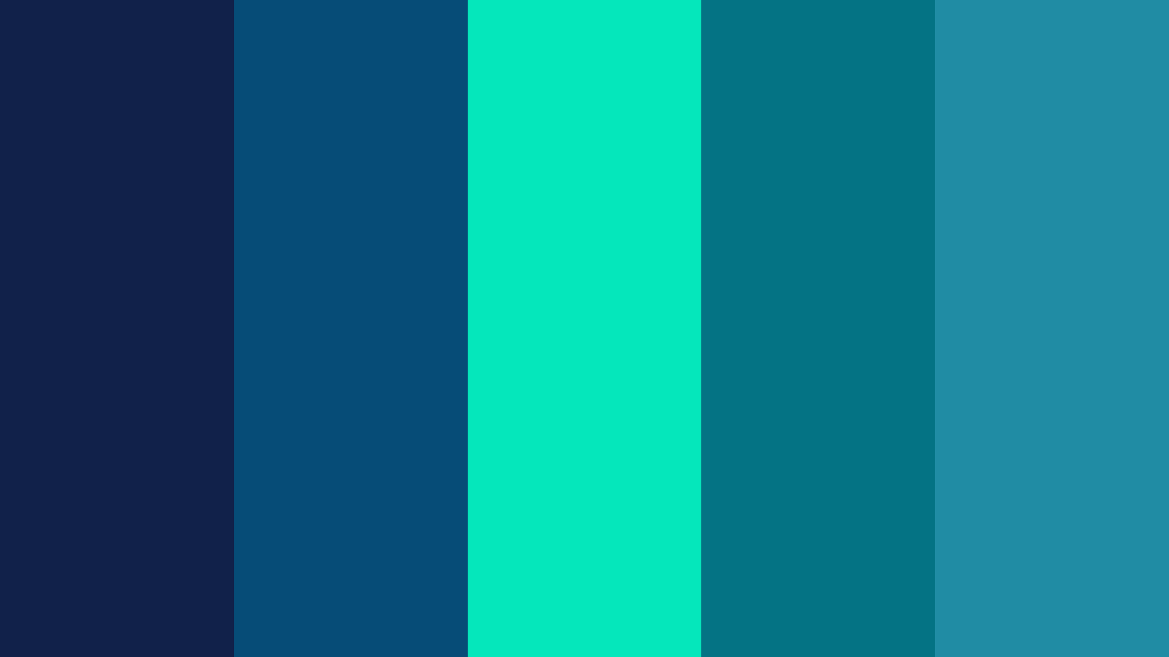 Persian Blue – Blue Ribbon – Dodger Blue – Bright Turquoise – Aquamarine  Color scheme, iColorpalette