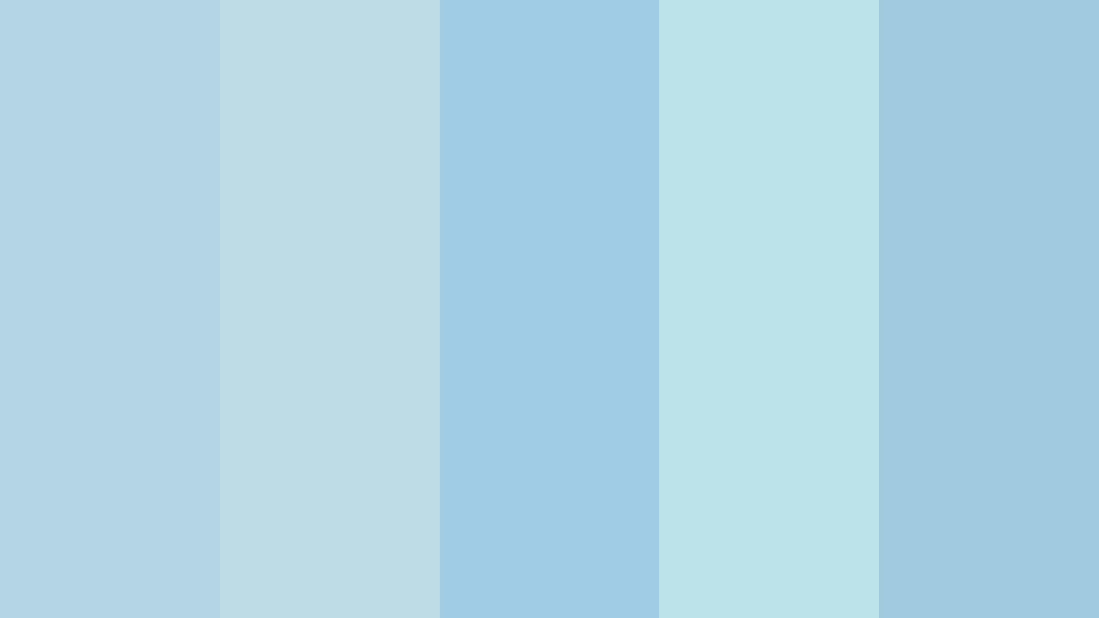 Powder Blue – Jagged Ice – Regent St Blue – Powder Blue – Morning Glory  Color scheme