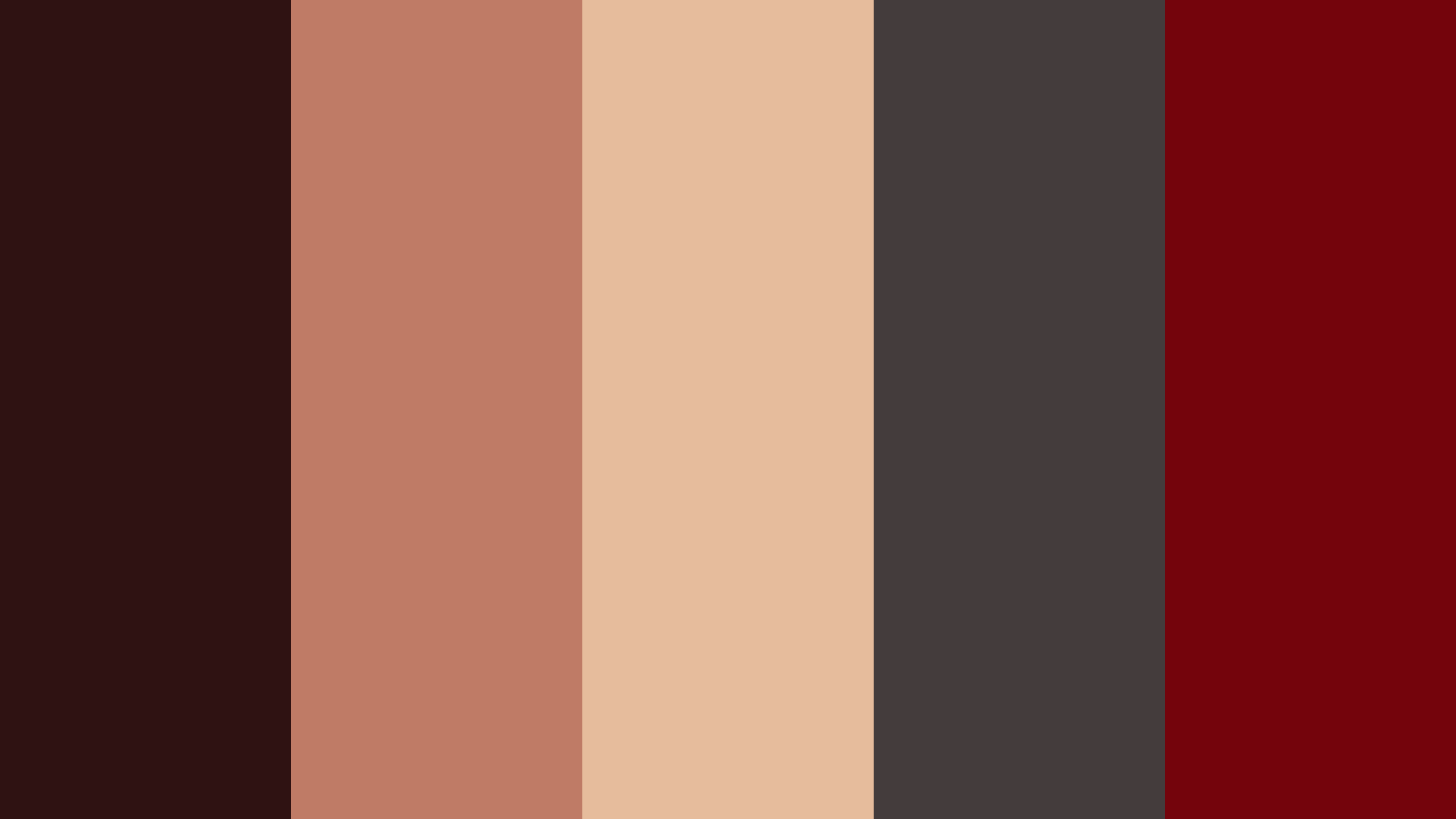 Tamarind – Contessa – Cashmere – Tundora – Dark Burgundy Color scheme ...